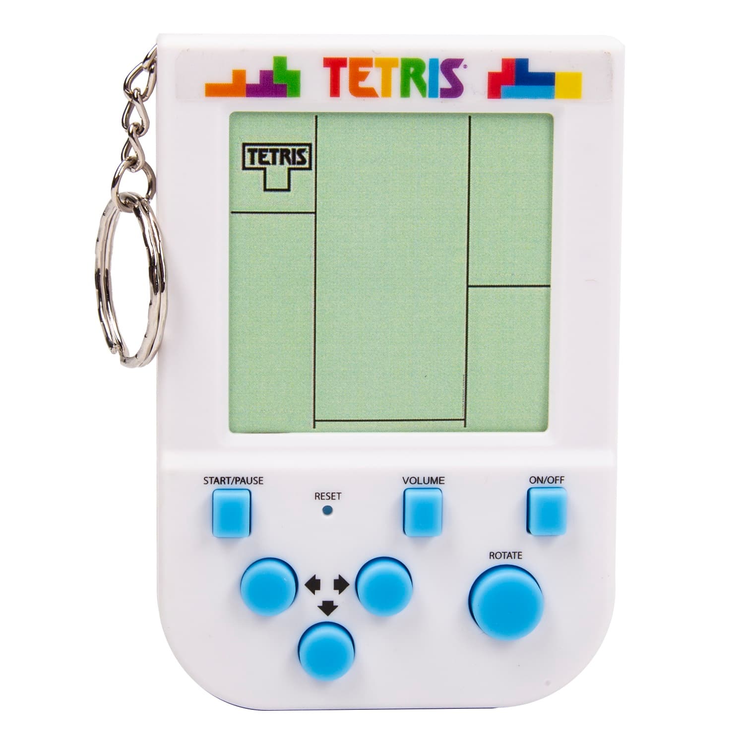Tetris - Retro-Arcade-Schlüsselanhänger    