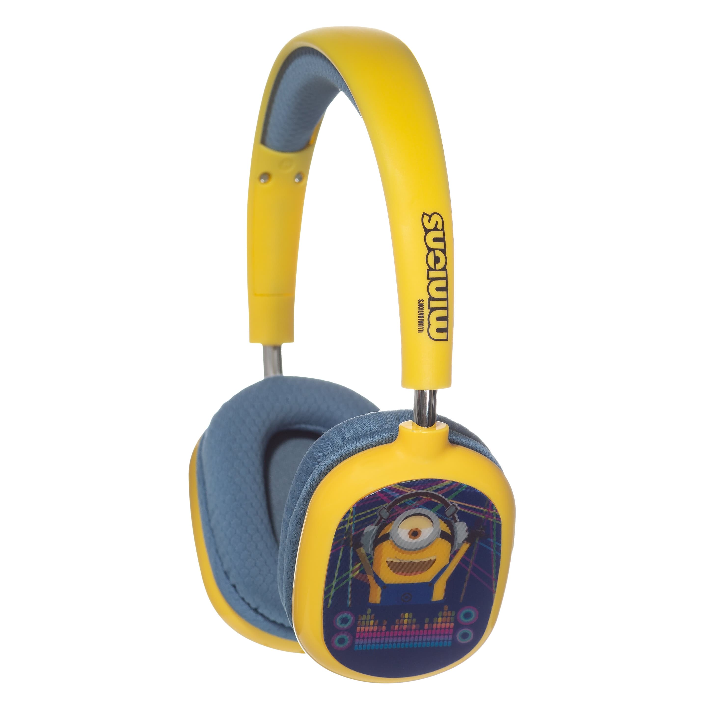 Lazerbuilt Minions Lenticular Disco BT Headphones