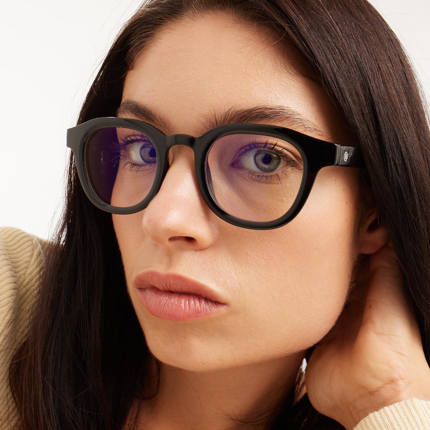 Produktbild Barner Designerbrille mit Blaulichtfilter Lesebrille Andy Black Noir Glossy Neutral 6 von 6