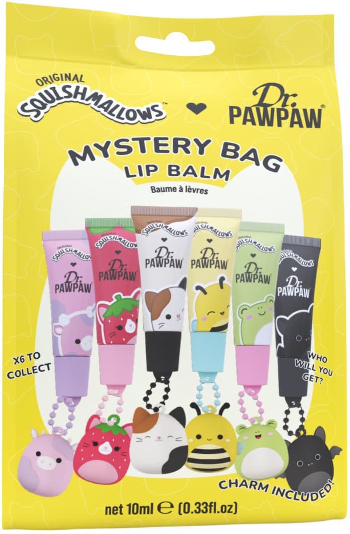 Dr.PAWPAW x Squishmallows Lip Balm Mystery Bag
