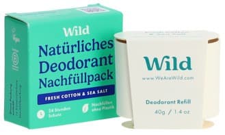 Wild Deodorant Fresh Cotton & Sea Salt Nachfüllung