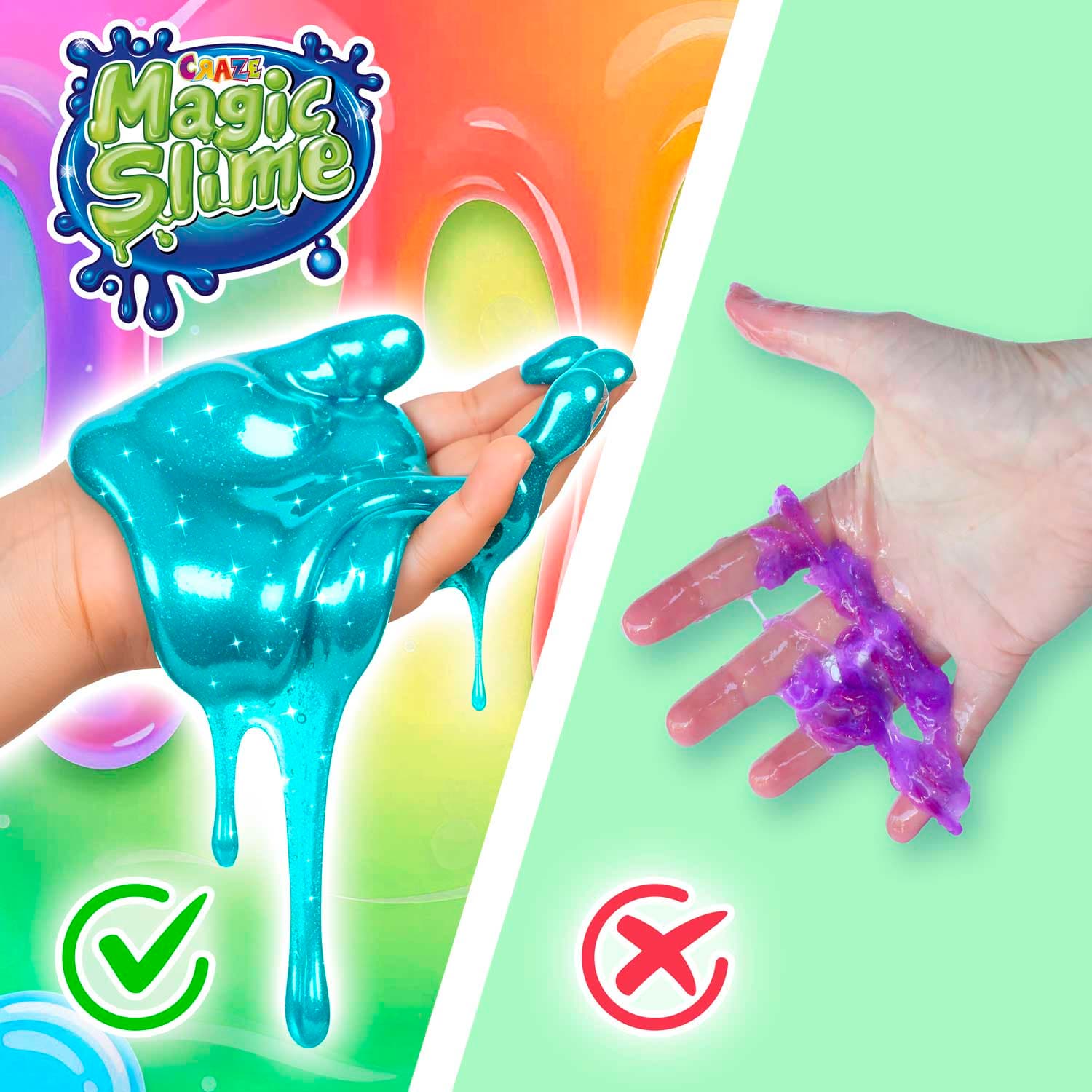 CRAZE Magic Slime Bag Surprise SpongeBob sortiert (Keine Auswahl möglich)