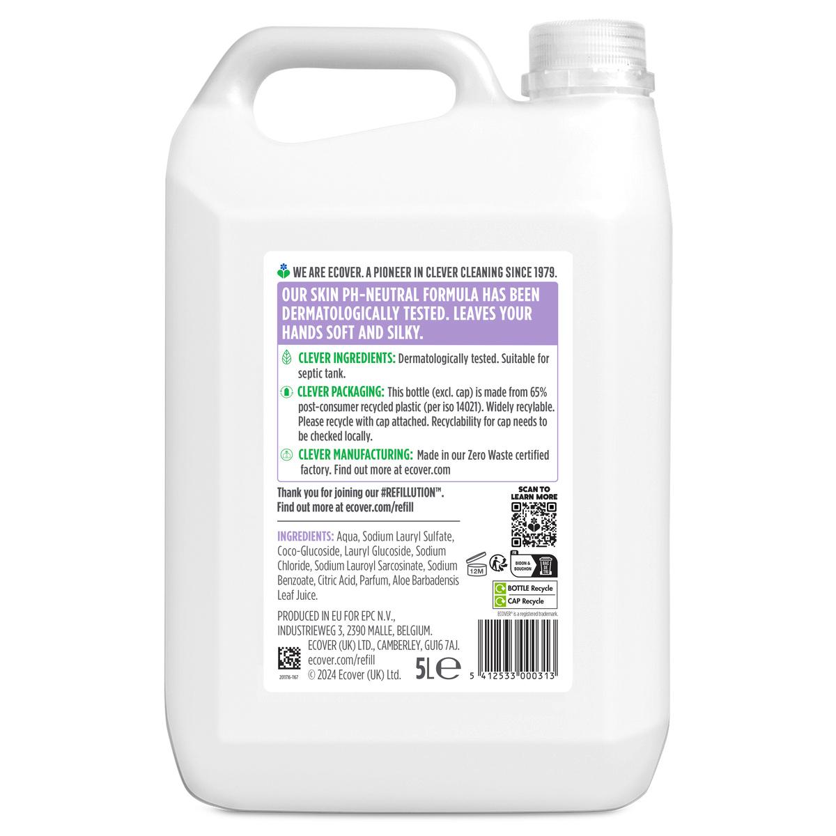 Produktbild Ecover Handseife Lavendel & Aloe Vera 5L 2 von 2