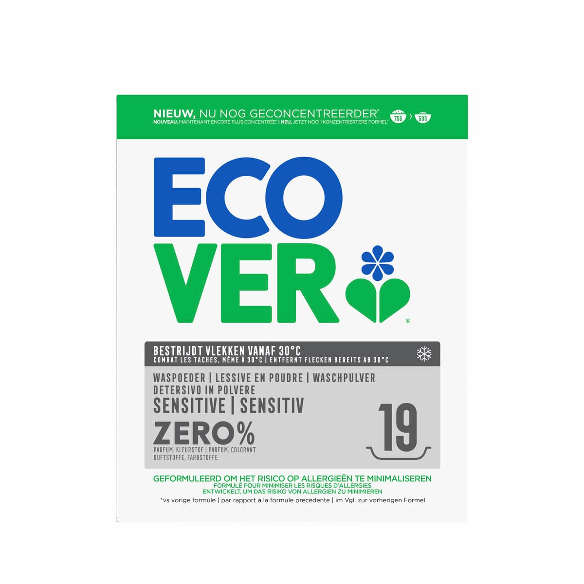 Ecover Waschpulver Uni Zero 