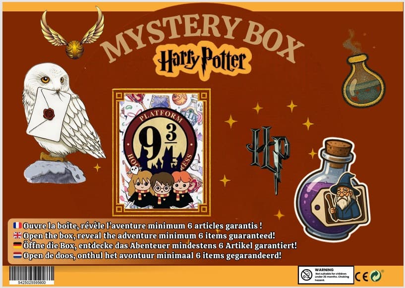 Harry Potter Mysterybox, 9-teilig