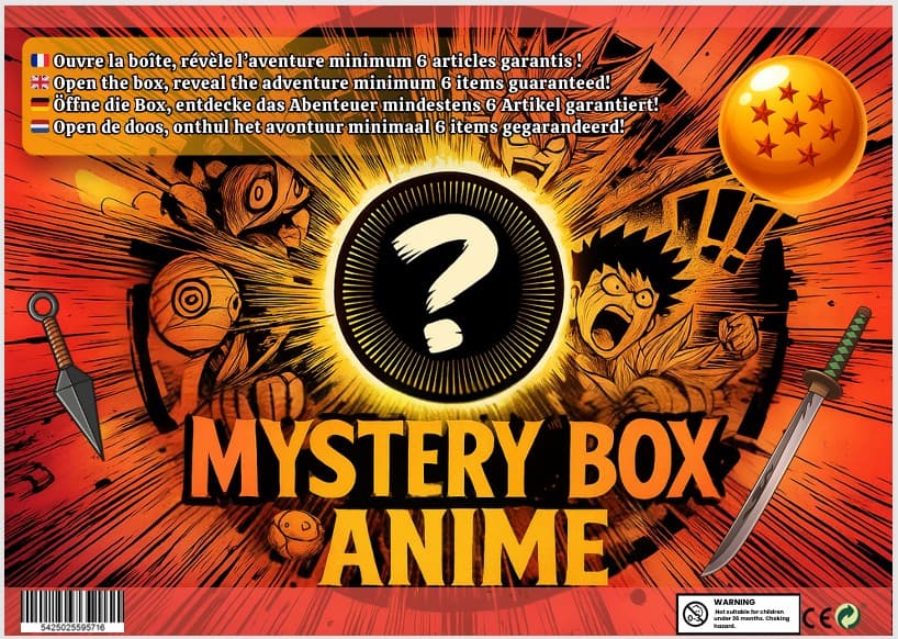 Animé Mysterybox, 6-teilig
