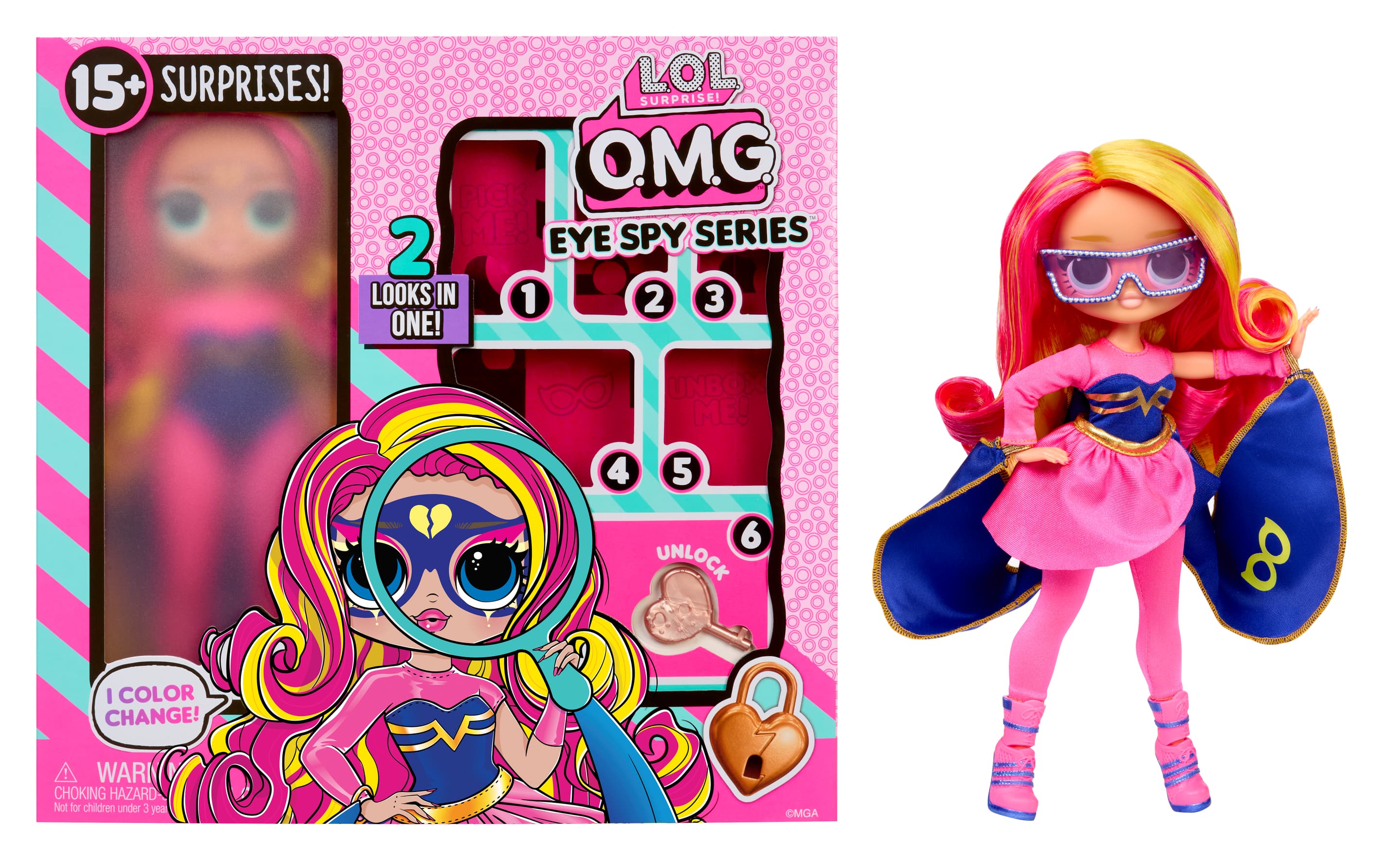 L.O.L. Surprise OMG Eye Spy - Superhero