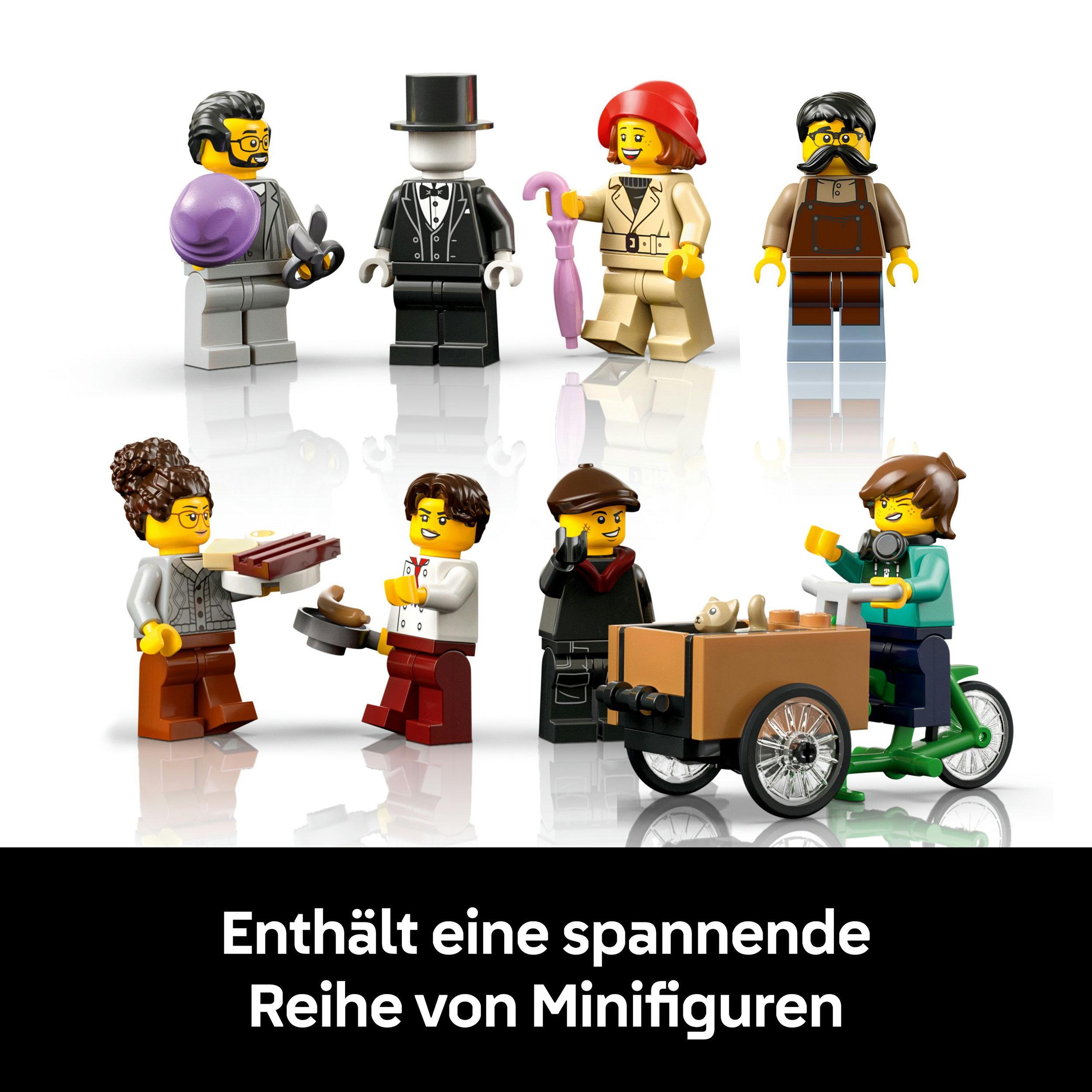 Produktbild LEGO Icons Eckhaus im Tudorstil, Miniatur Haus 10350 5 von 10