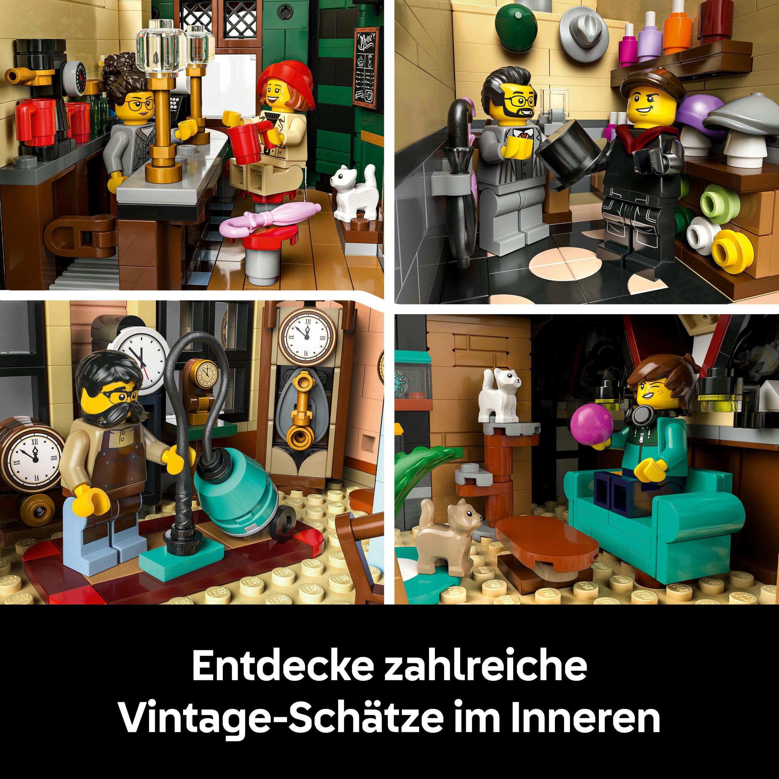 Produktbild LEGO Icons Eckhaus im Tudorstil, Miniatur Haus 10350 6 von 10