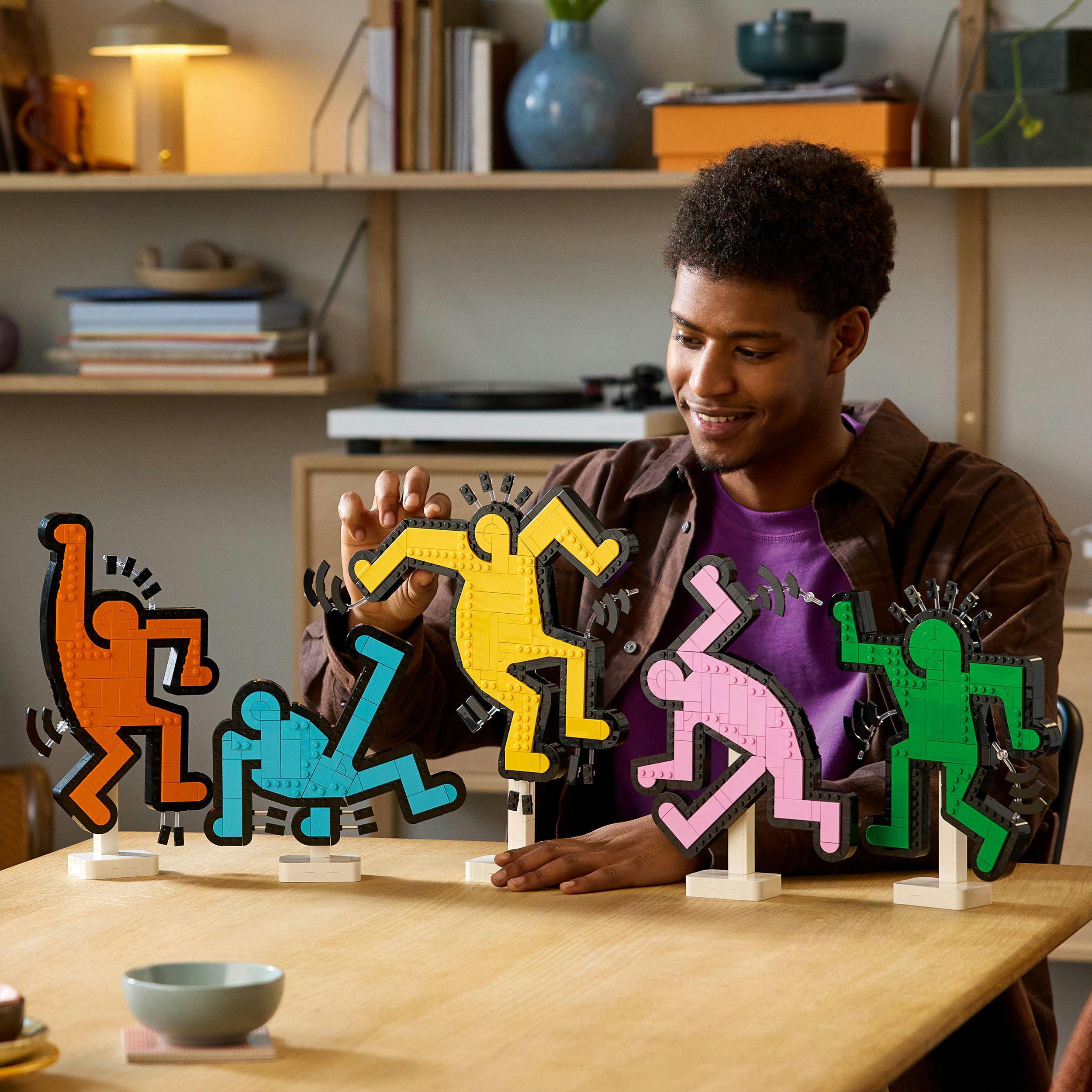 Produktbild LEGO Art Keith Haring – Tanzende Figuren 31216 2 von 7