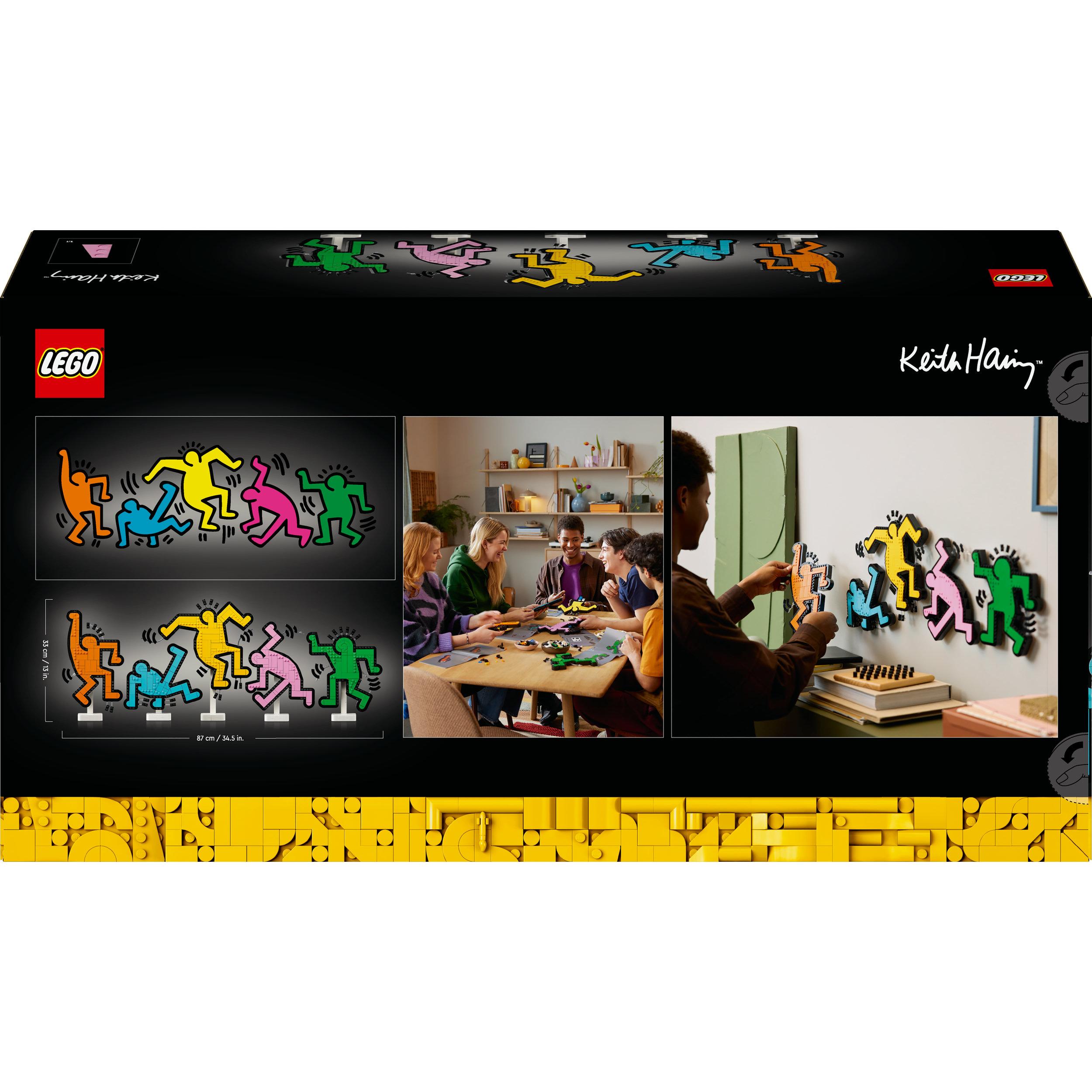 Produktbild LEGO Art Keith Haring – Tanzende Figuren 31216 7 von 7