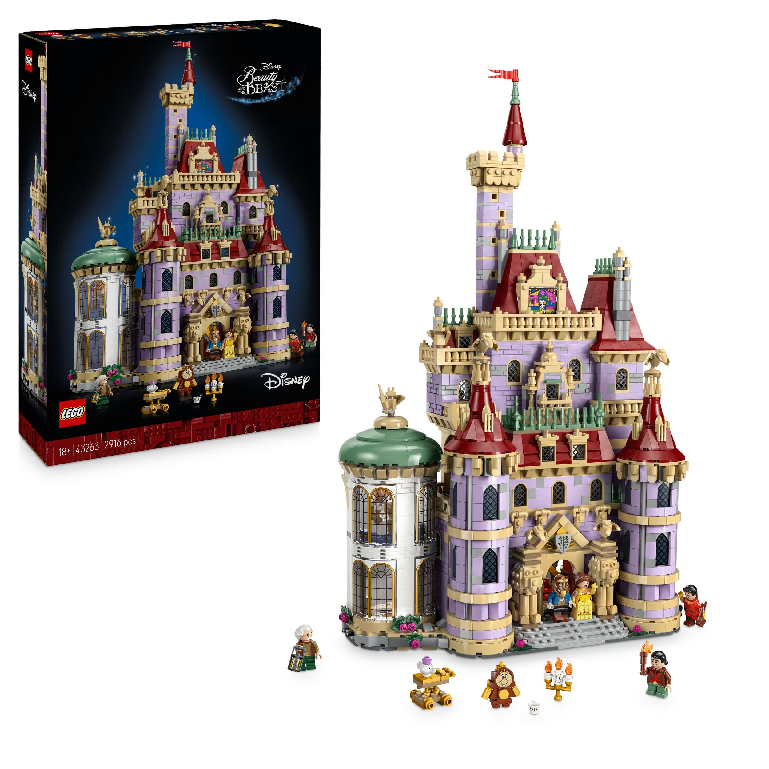 Produktbild LEGO ǀ Disney Princess Das Schloss aus „Die Schöne und das Biest“ 43263 9 von 10