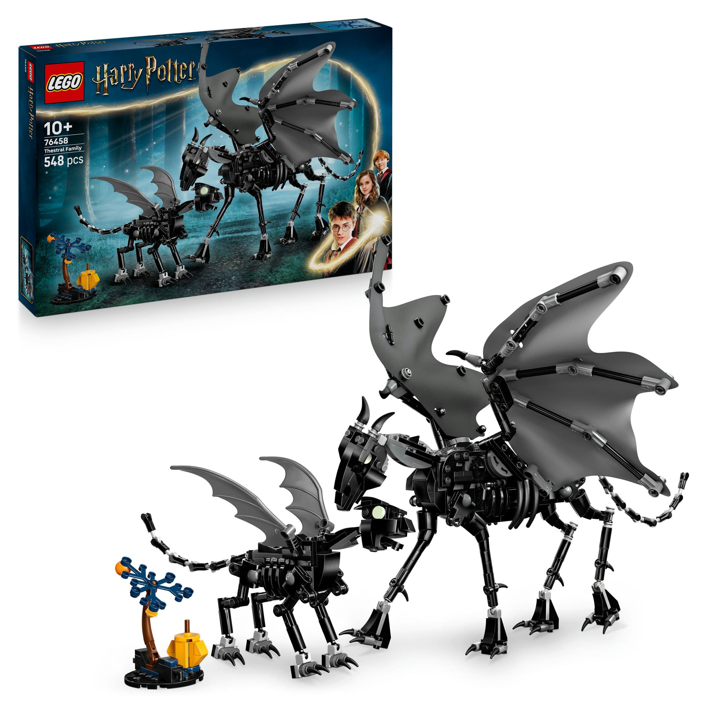 Produktbild LEGO Harry Potter Thestralfamilie Spielzeug, Figuren zum Sammeln 76458 8 von 9