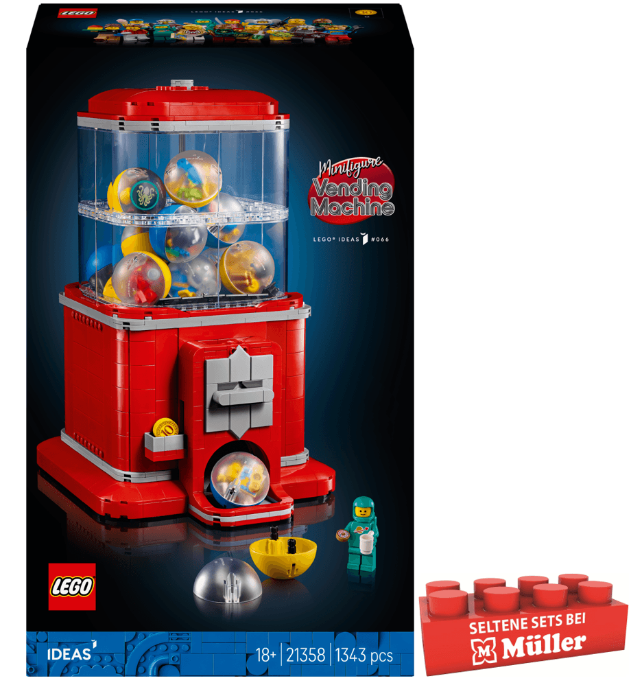 LEGO Ideas Spielzeugautomat mit Minifiguren 21358