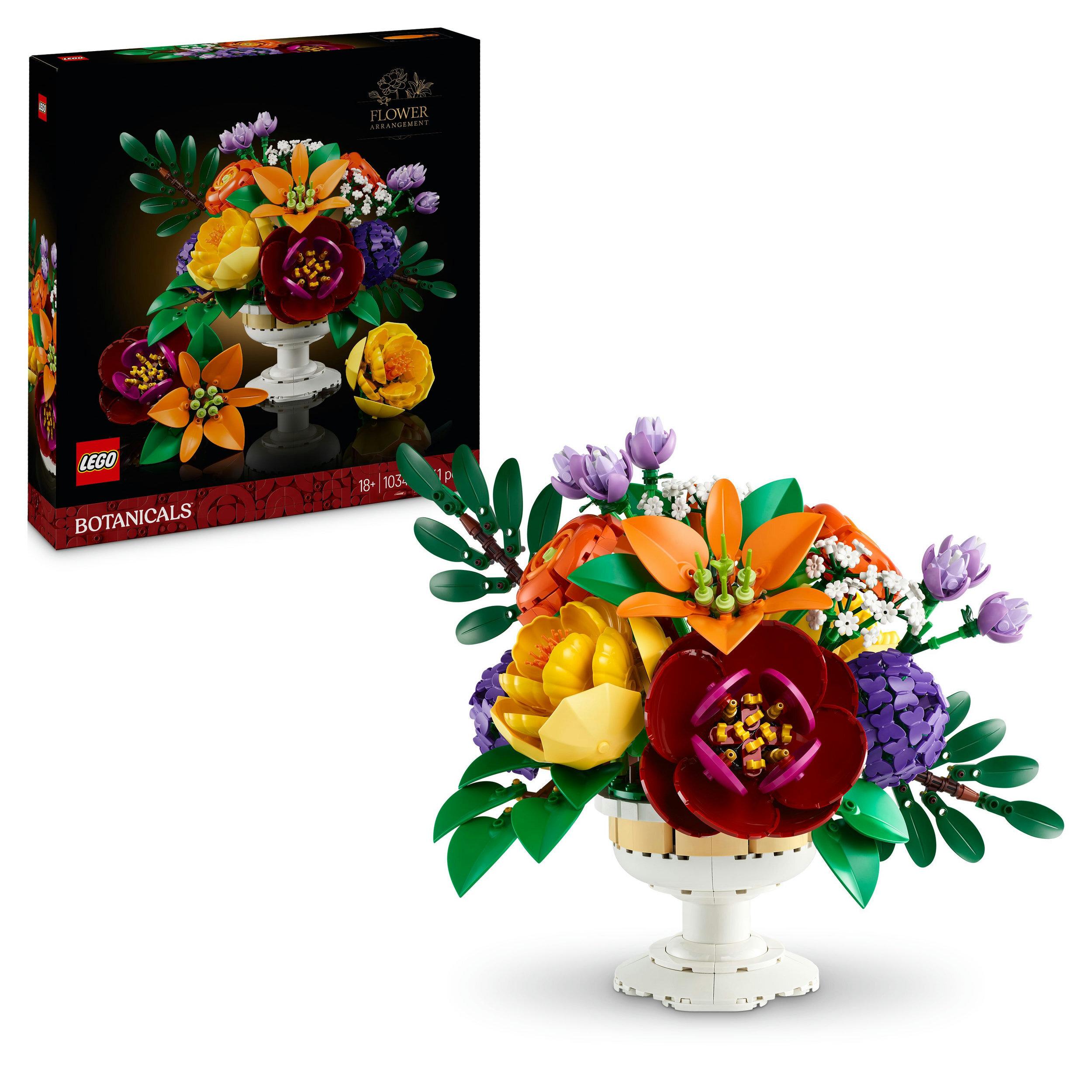 Produktbild LEGO Botanicals Blumengesteck - Blumen Deko für Erwachsene 10345 8 von 9