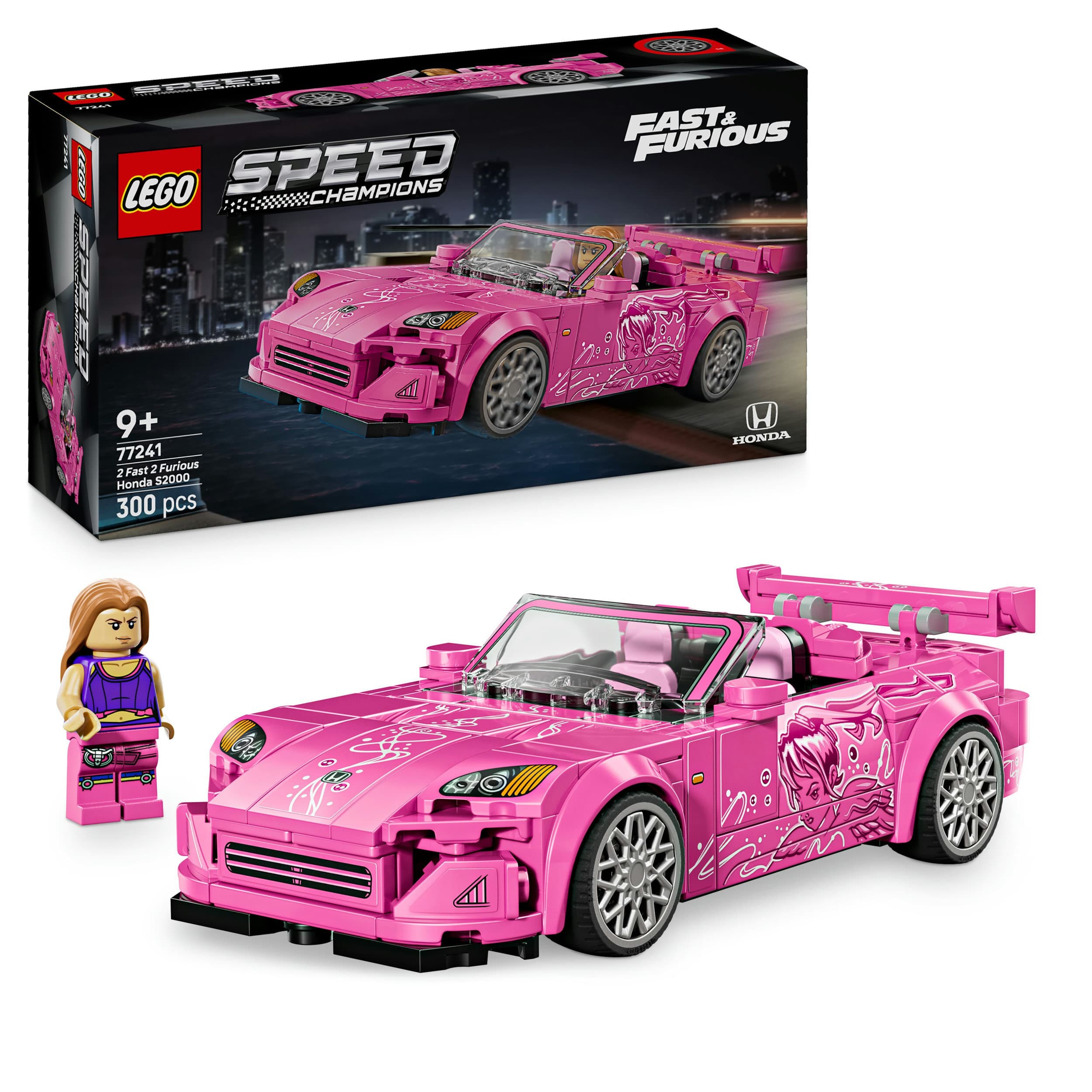Produktbild LEGO Speed Champions 2 Fast 2 Furious – Honda S2000 Modellauto 77241 8 von 9