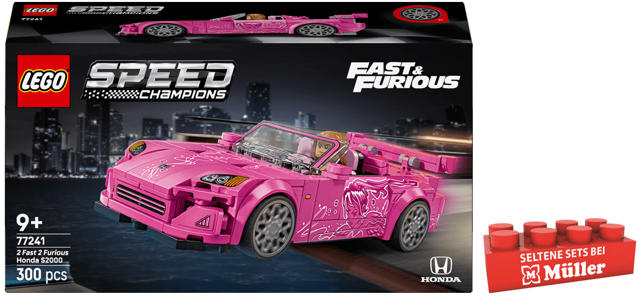LEGO Speed Champions 2 Fast 2 Furious – Honda S2000 Modellauto 77241