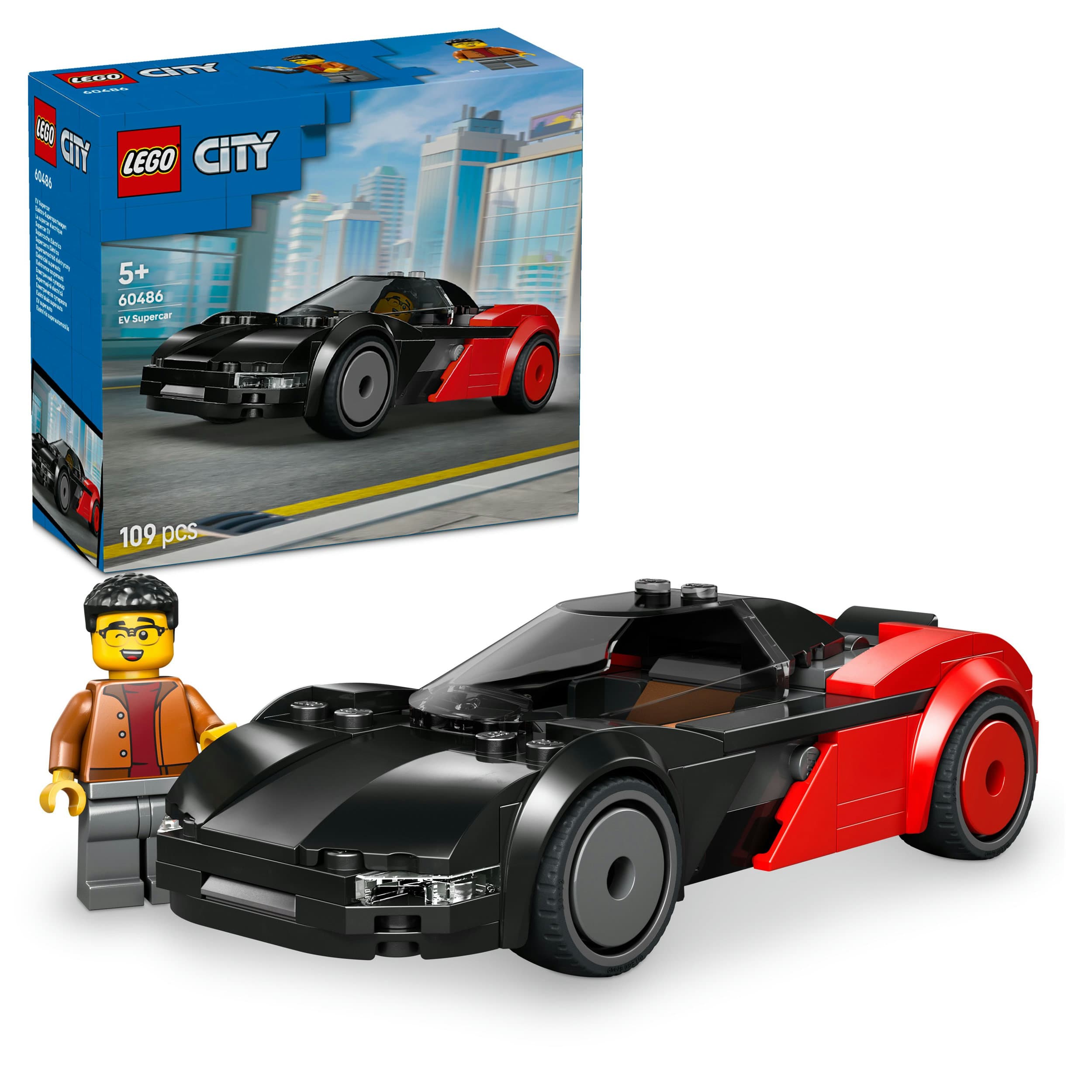 LEGO City 60486 Elektro-Supersportwagen