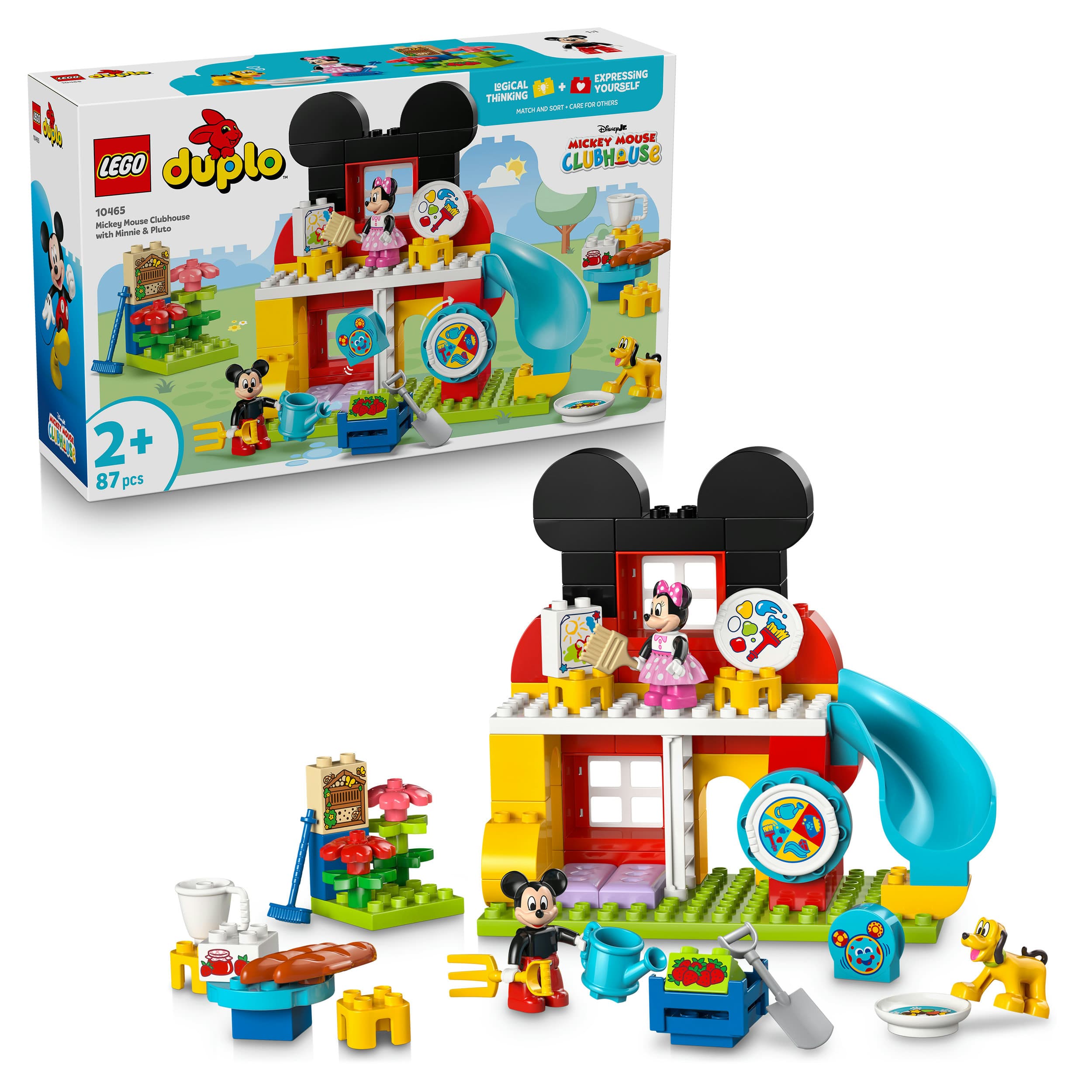 LEGO DUPLO 10465 Micky Maus Wunderhaus mit Minnie und Pluto, Spielzeug