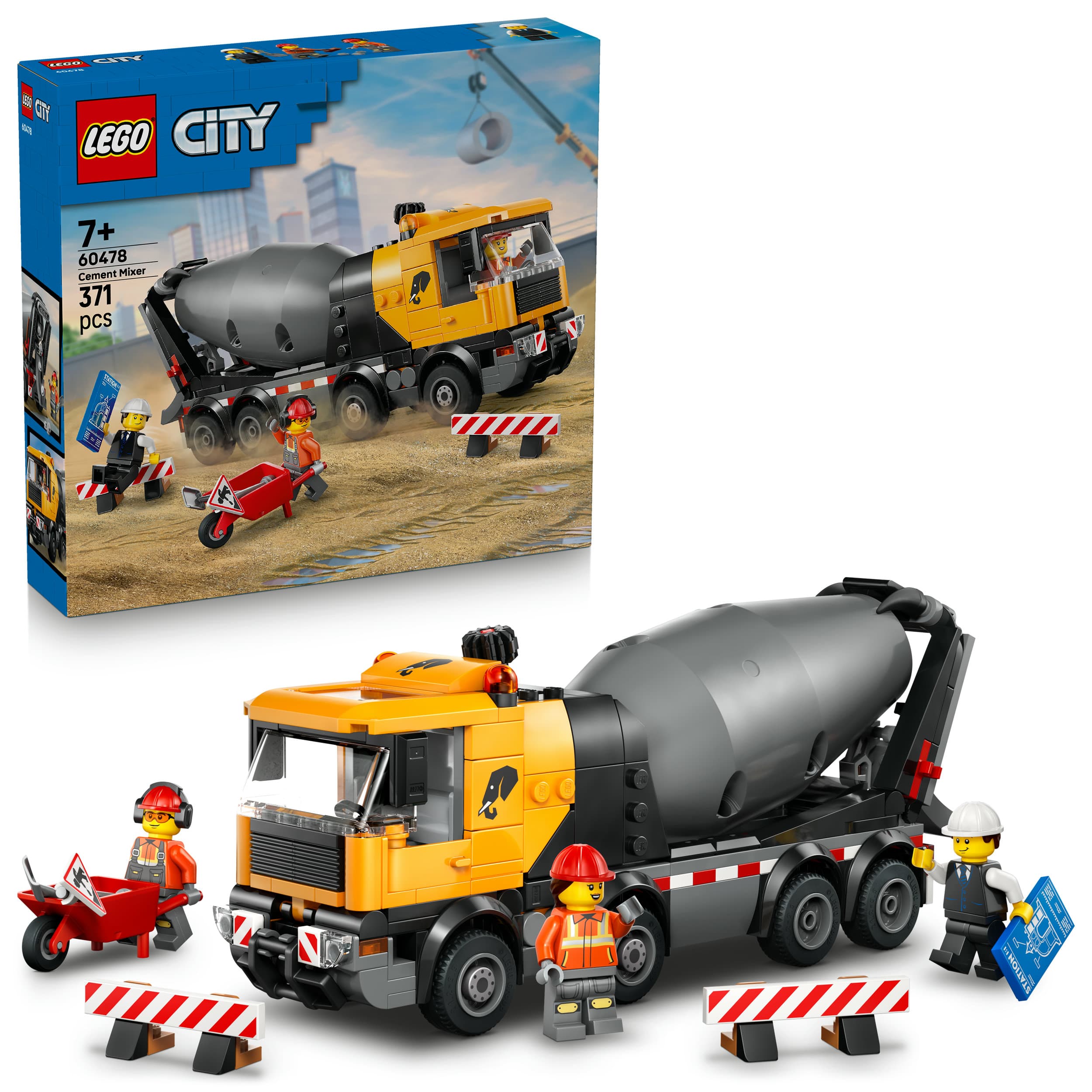 LEGO City 60478 Betonmischer