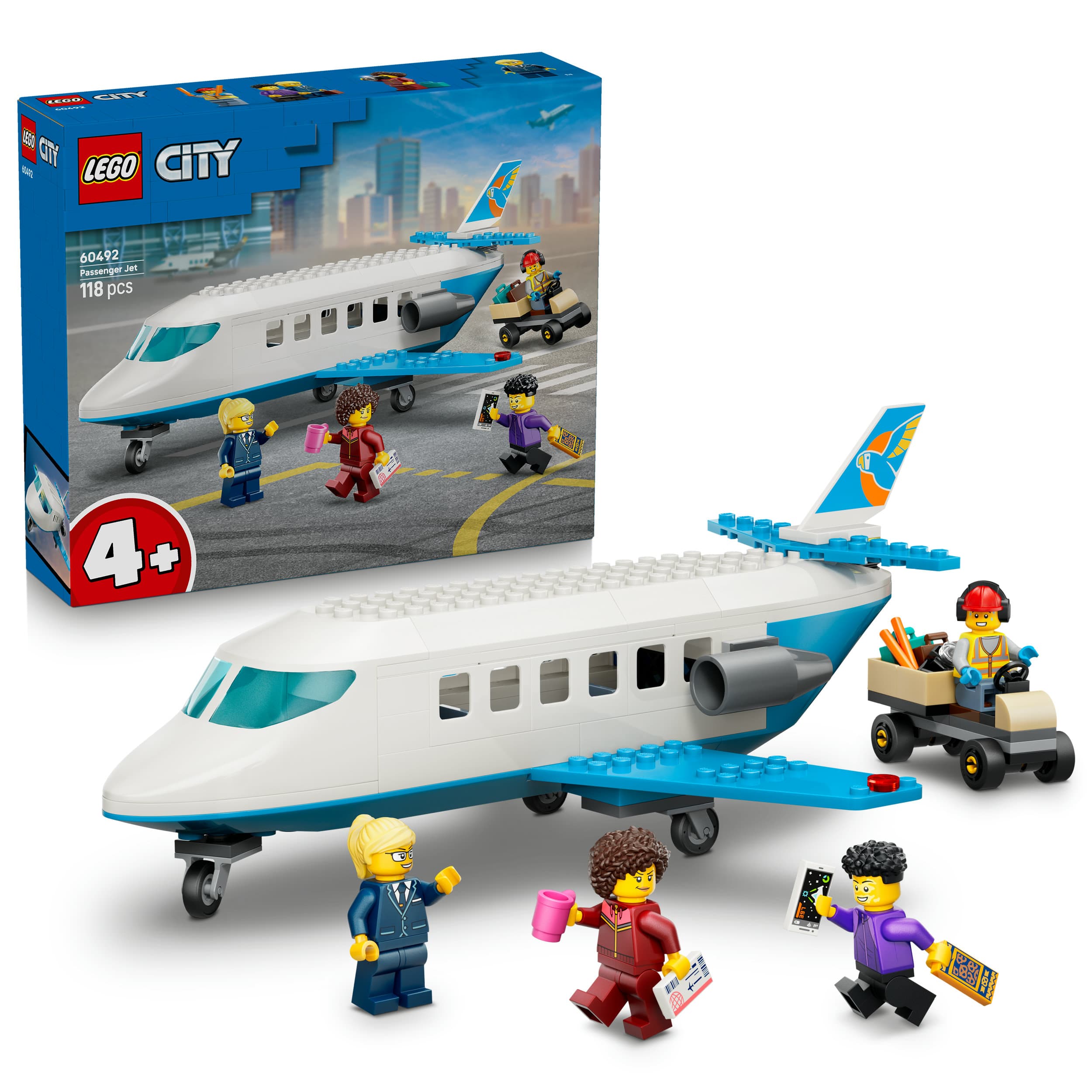 LEGO City 60492 Passagierjet 