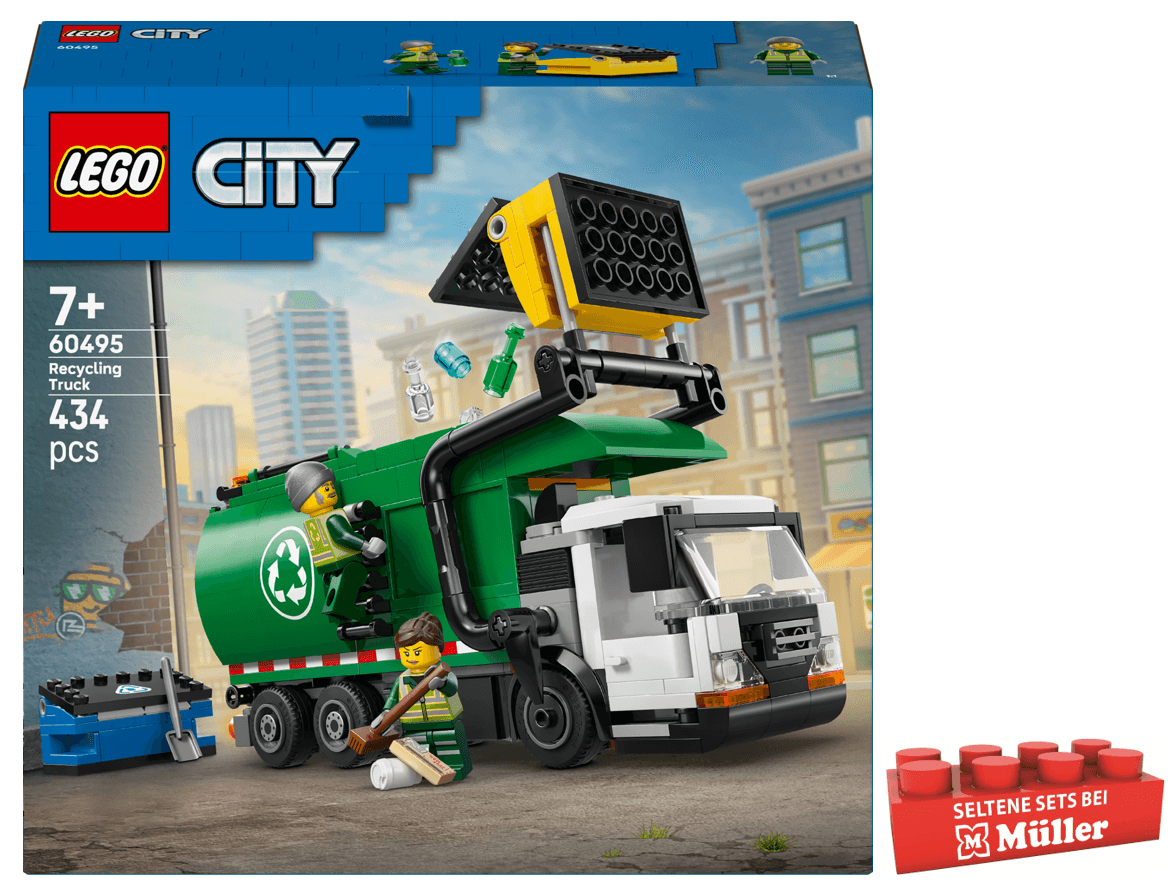 LEGO City 60495 Recycling-LKW