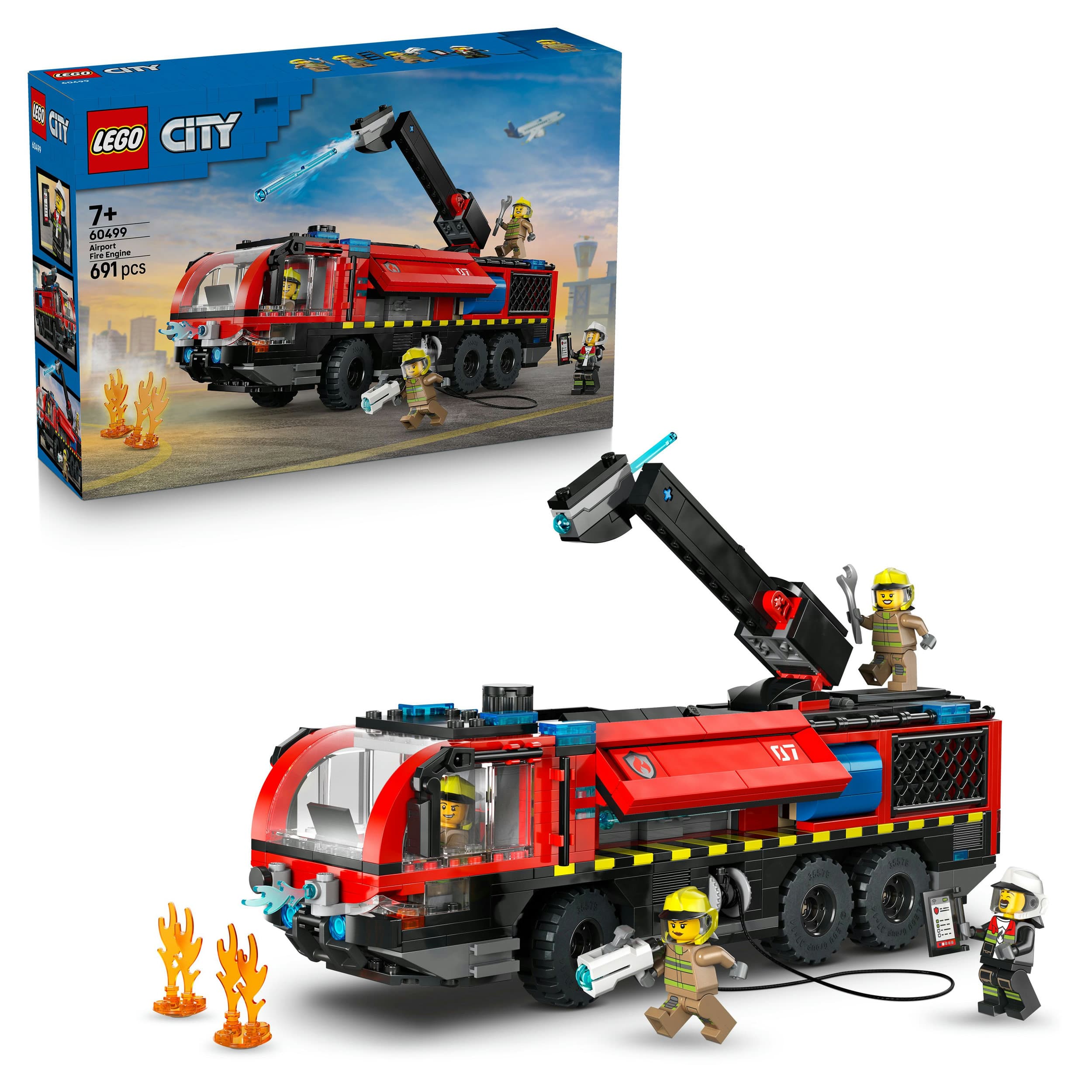 LEGO City 60499 Flughafenlöschfahrzeug 