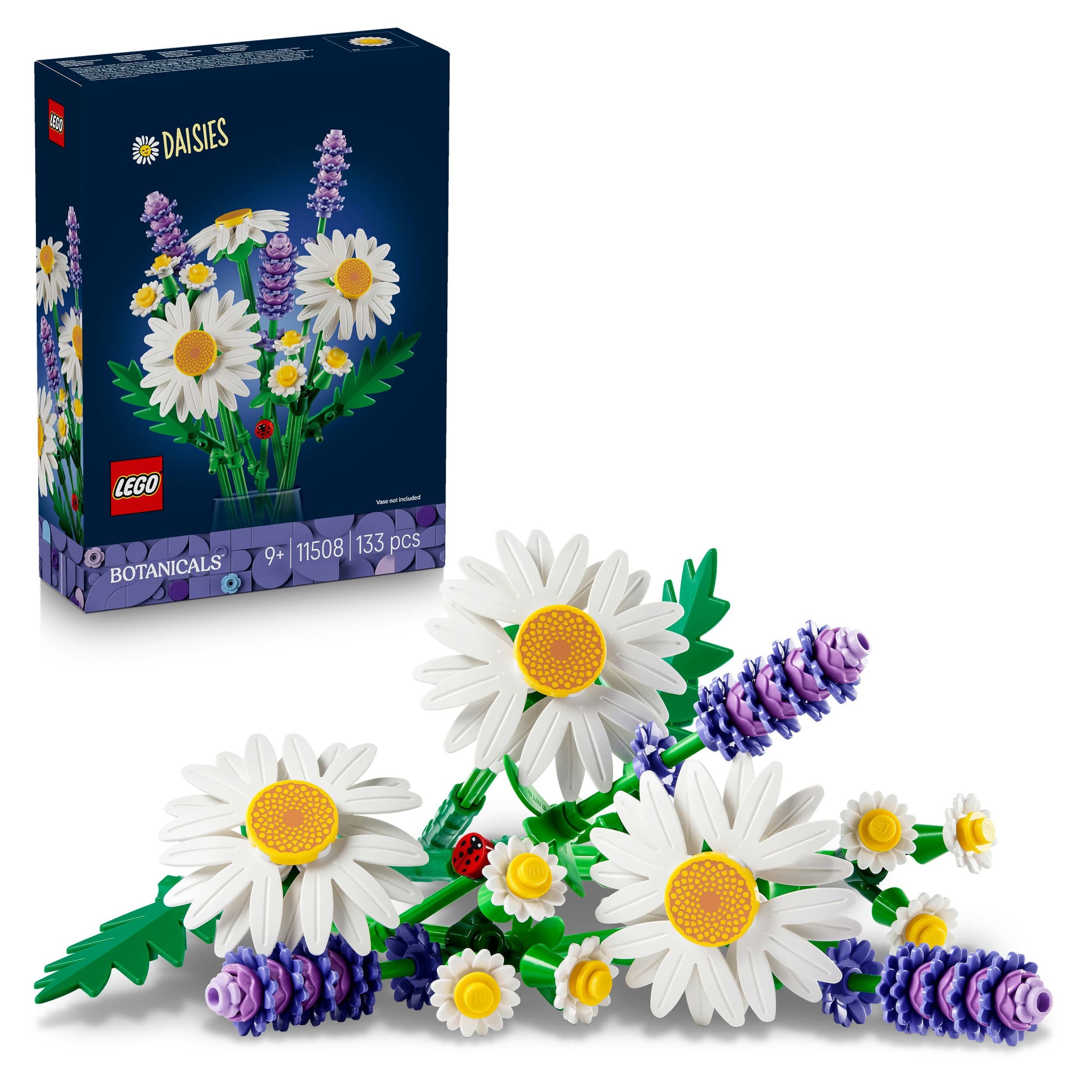 LEGO Botanicals 11508 Gänseblümchen Kunstblumen, Geschenk für Frauen