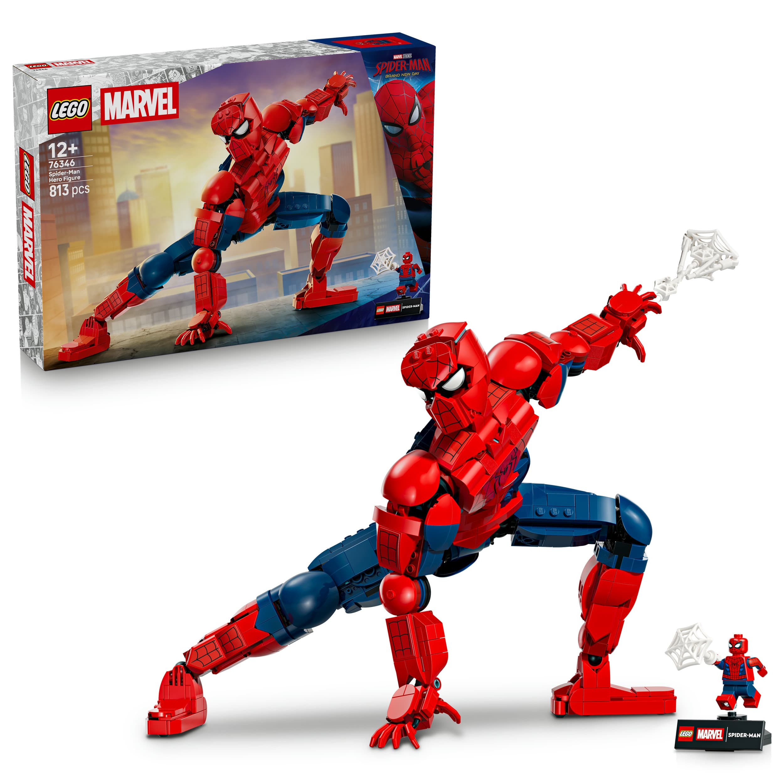 LEGO ǀ Marvel Spider-Man-Figur, Superhelden Modellbau 76346