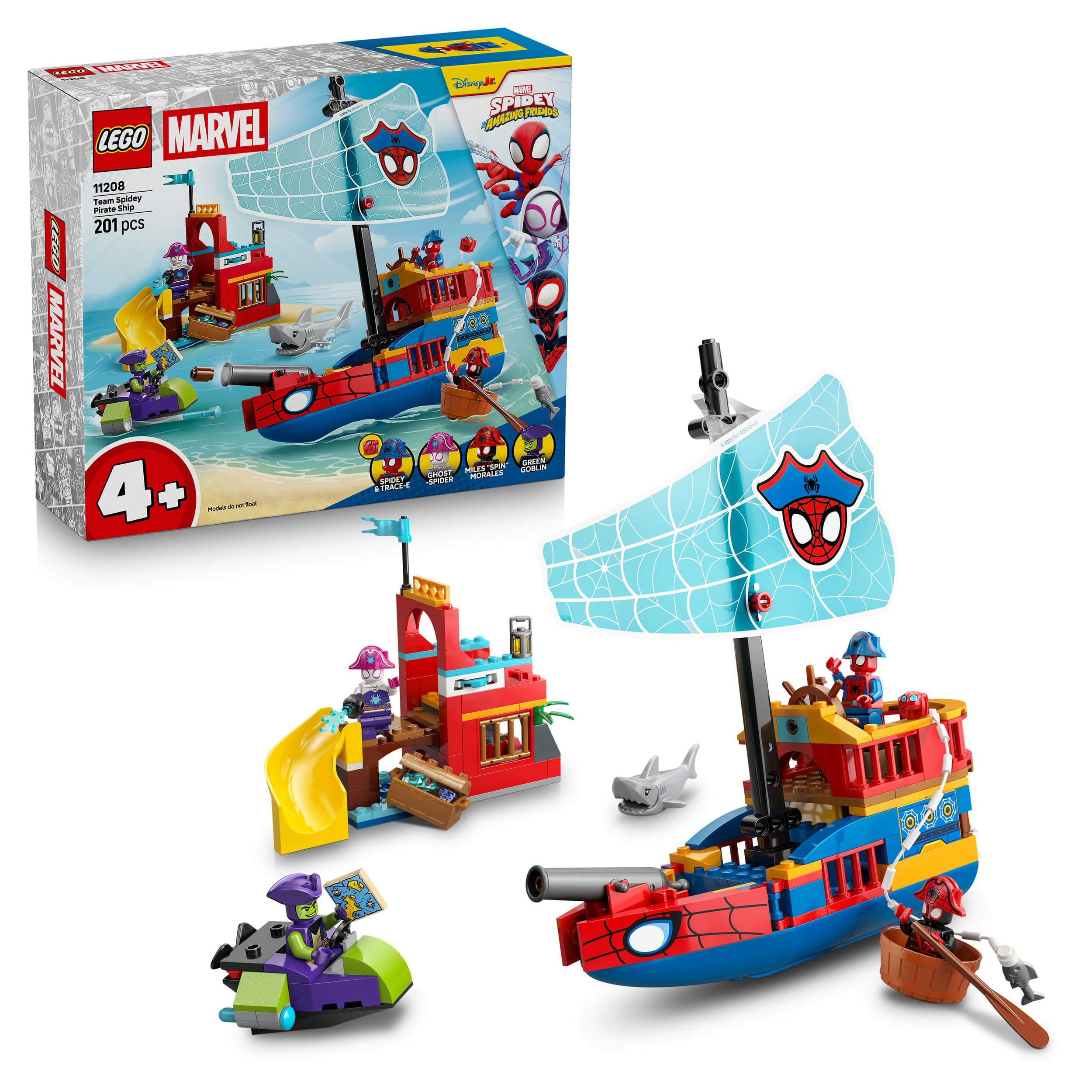 LEGO Marvel 11208 Spidey und seine Super-Freunde Piratenschiff von Spideys Team