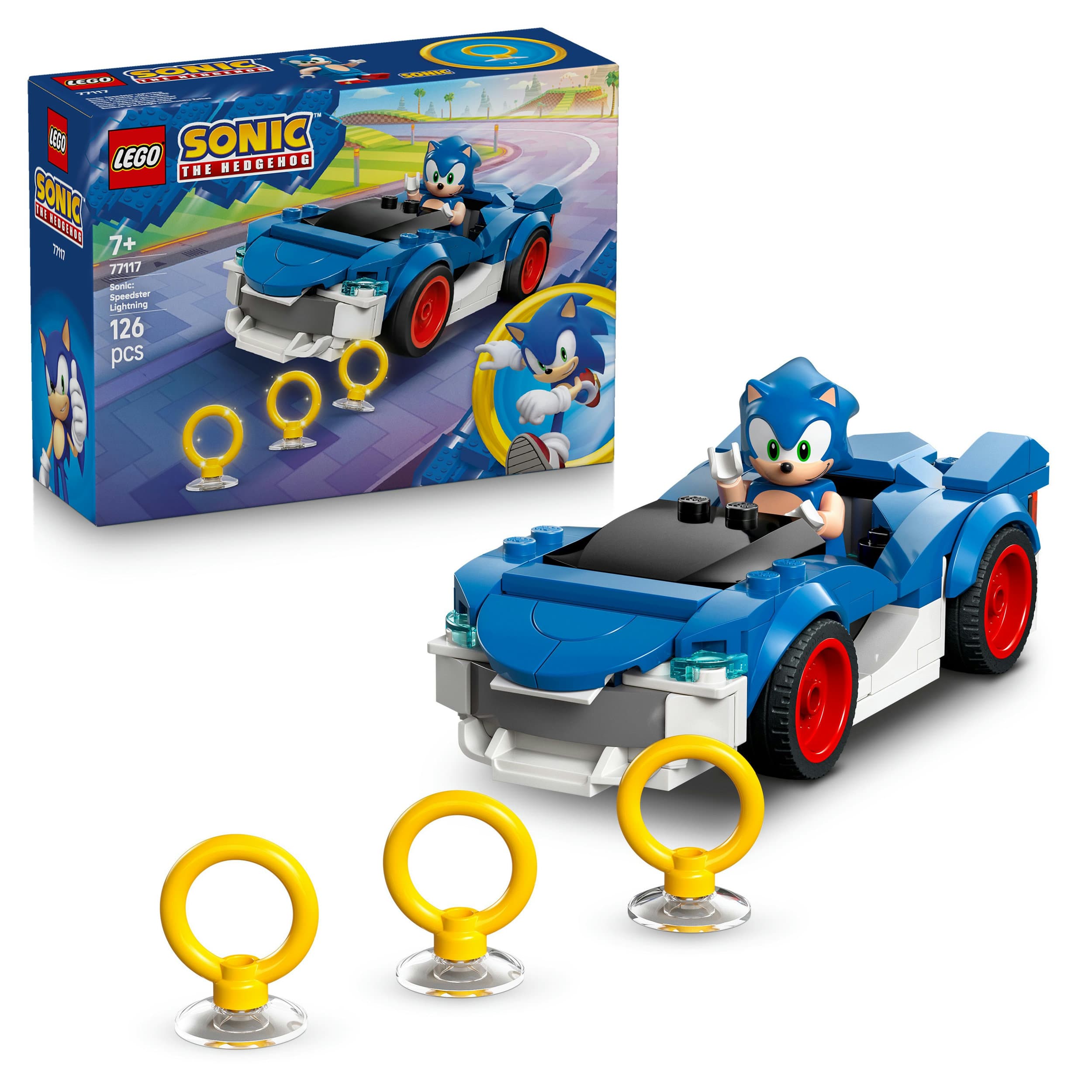 LEGO Sonic the Hedgehog 77117 Sonic: Speedster Lightning, Spielzeug