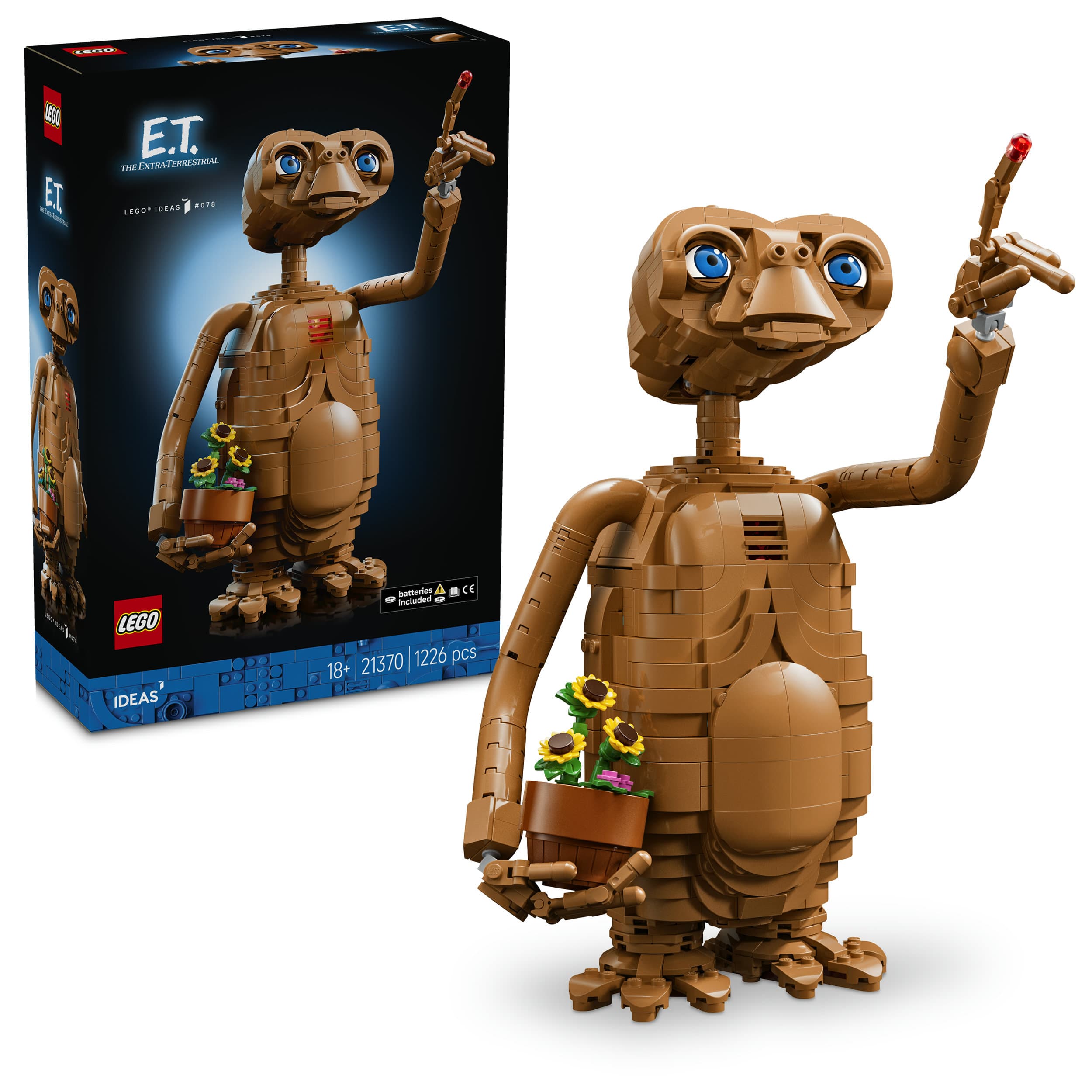 LEGO Ideas E.T. the Extra-Terrestrial Modellbau 21370