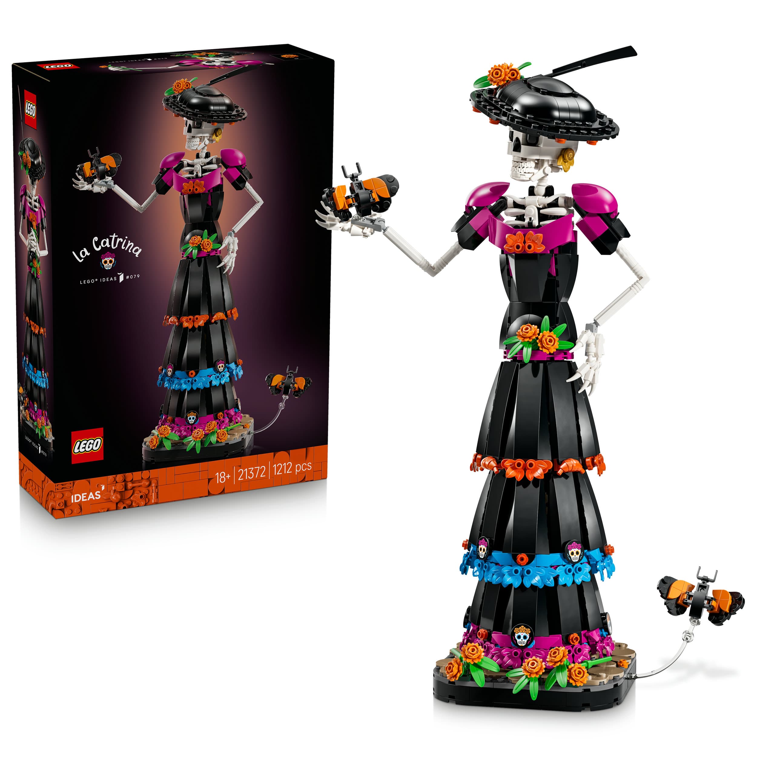 LEGO Ideas La Catrina Modellbau - Deko für den Tag der Toten 21372