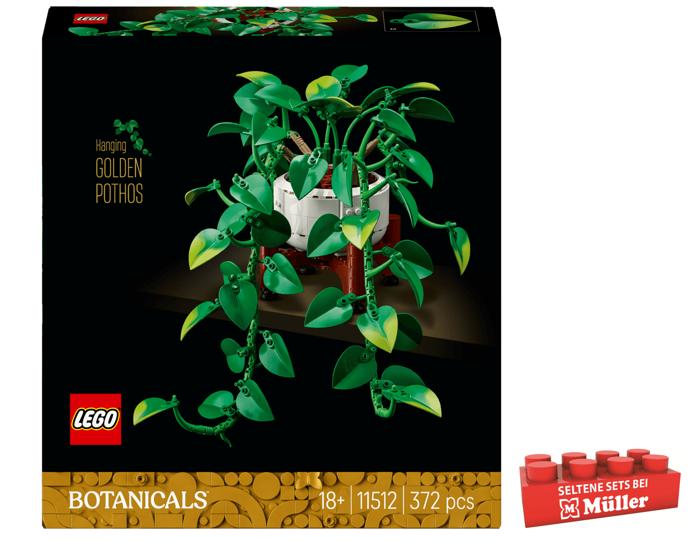 LEGO Botanicals Hängende Efeutute - Deko-Pflanze Modellbau 11512
