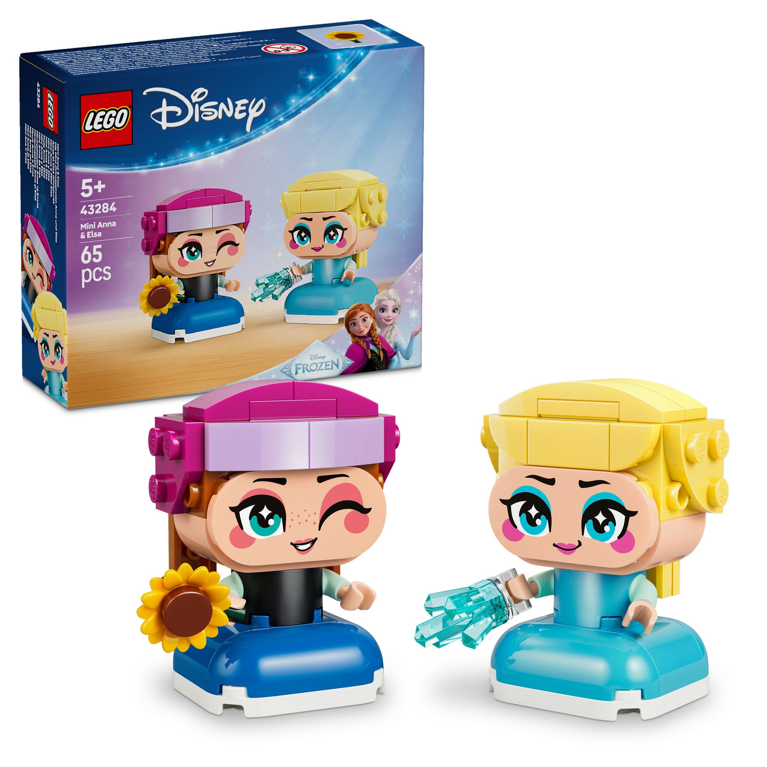 LEGO Disney Frozen 43284 Die Mini-Prinzessinnen Anna und Elsa, Spiel