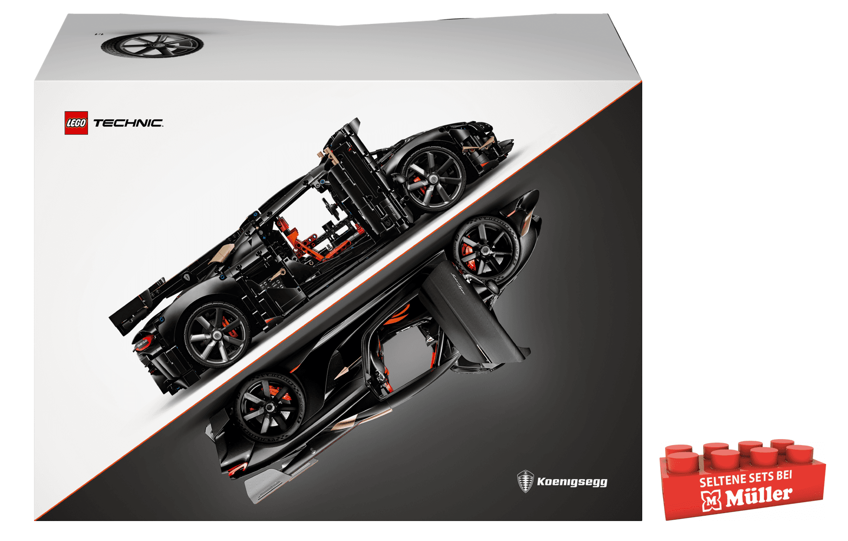 LEGO Technic Koenigsegg Sadair’s Spear Hypercar Auto Modell Deko 42232