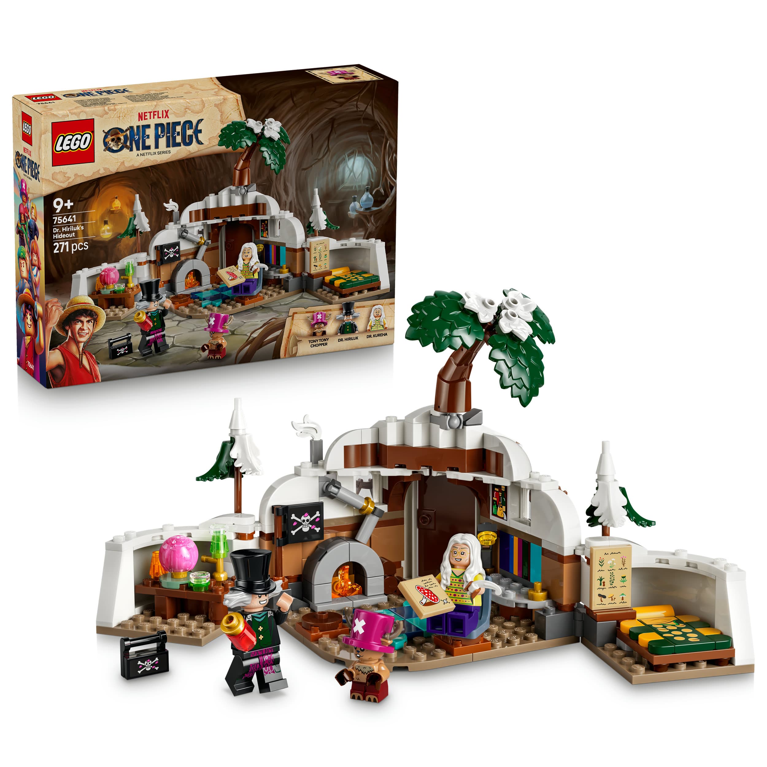 LEGO ONE PIECE 75641 Doc Baders Versteck, Spielzeug ab 9 Jahren
