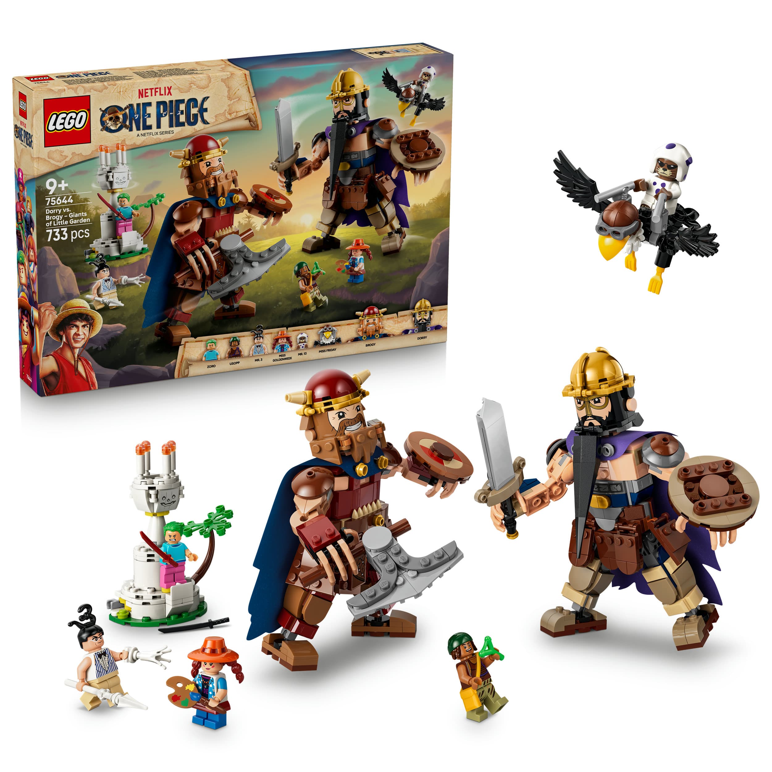 LEGO ONE PIECE 75644 Woogey vs. Boogey – Riesen aus Little Garden