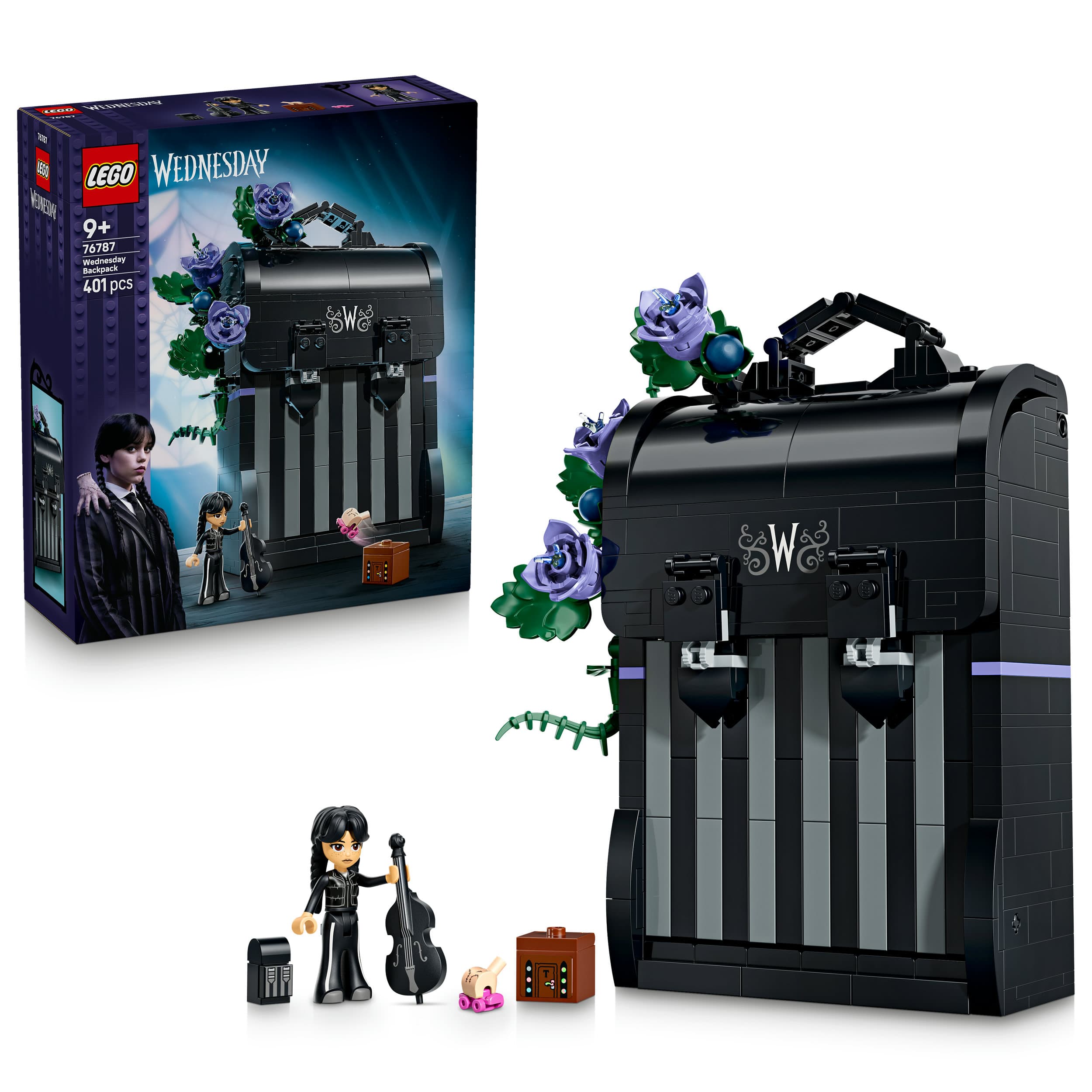 LEGO Wednesdays Rucksack Bauspielzeug für Kinder ab 9 Jahren 76787