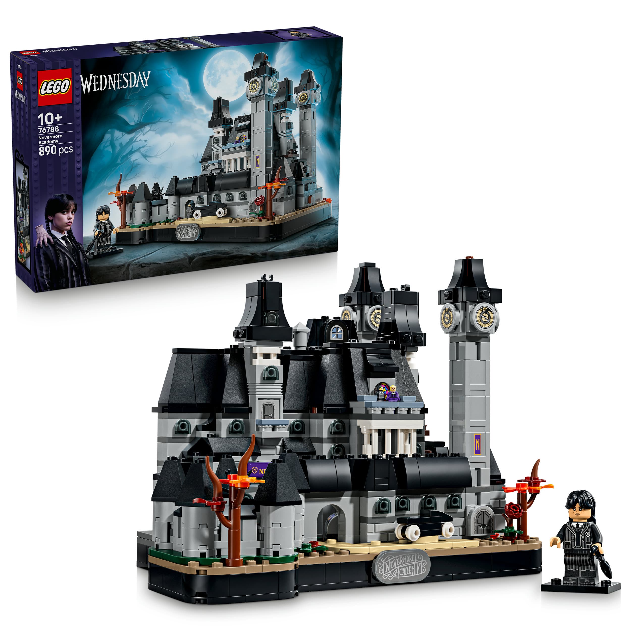 LEGO Wednesday Nevermore Academy Bauspielzeug für Kinder 76788