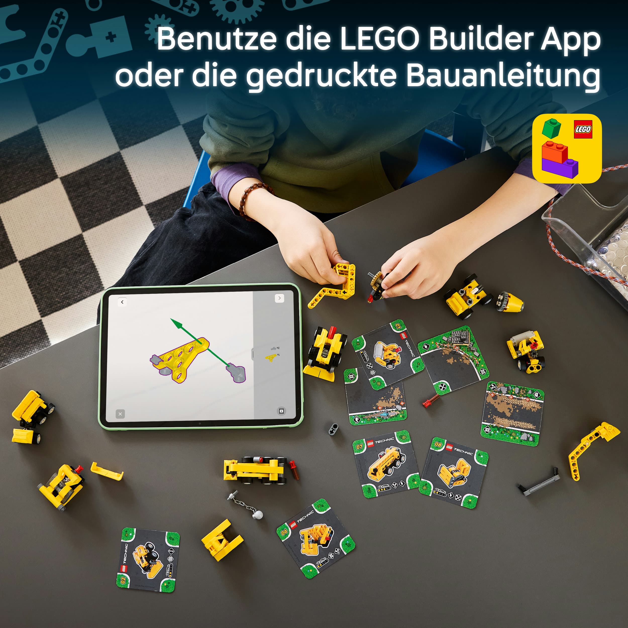 LEGO Technic Mächtige Maschinen Baufahrzeug Überraschungsbox 42233