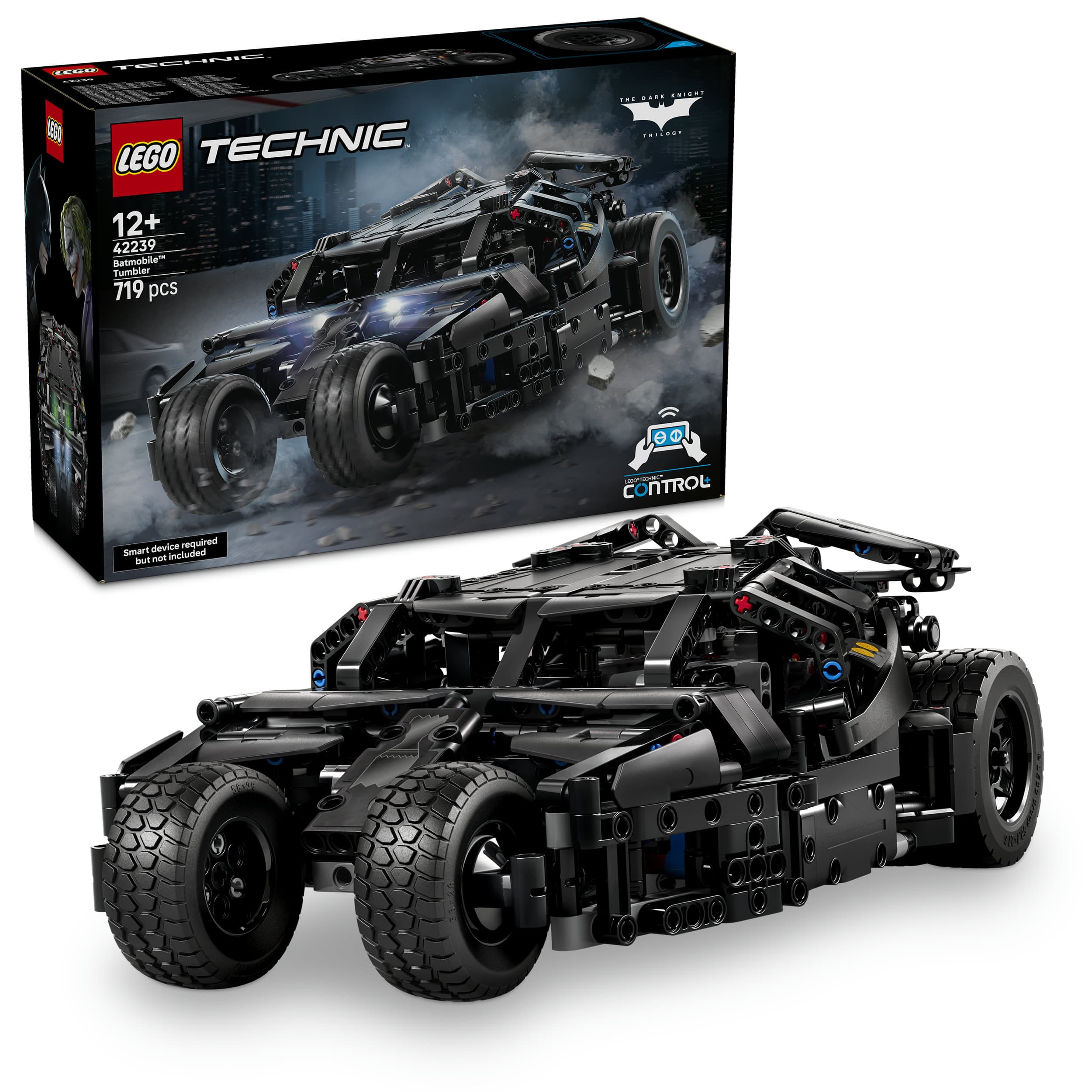 LEGO Technic 42239 Batmobile Tumbler, ferngesteuertes Auto für Fans von Batman ab 12 Jahren