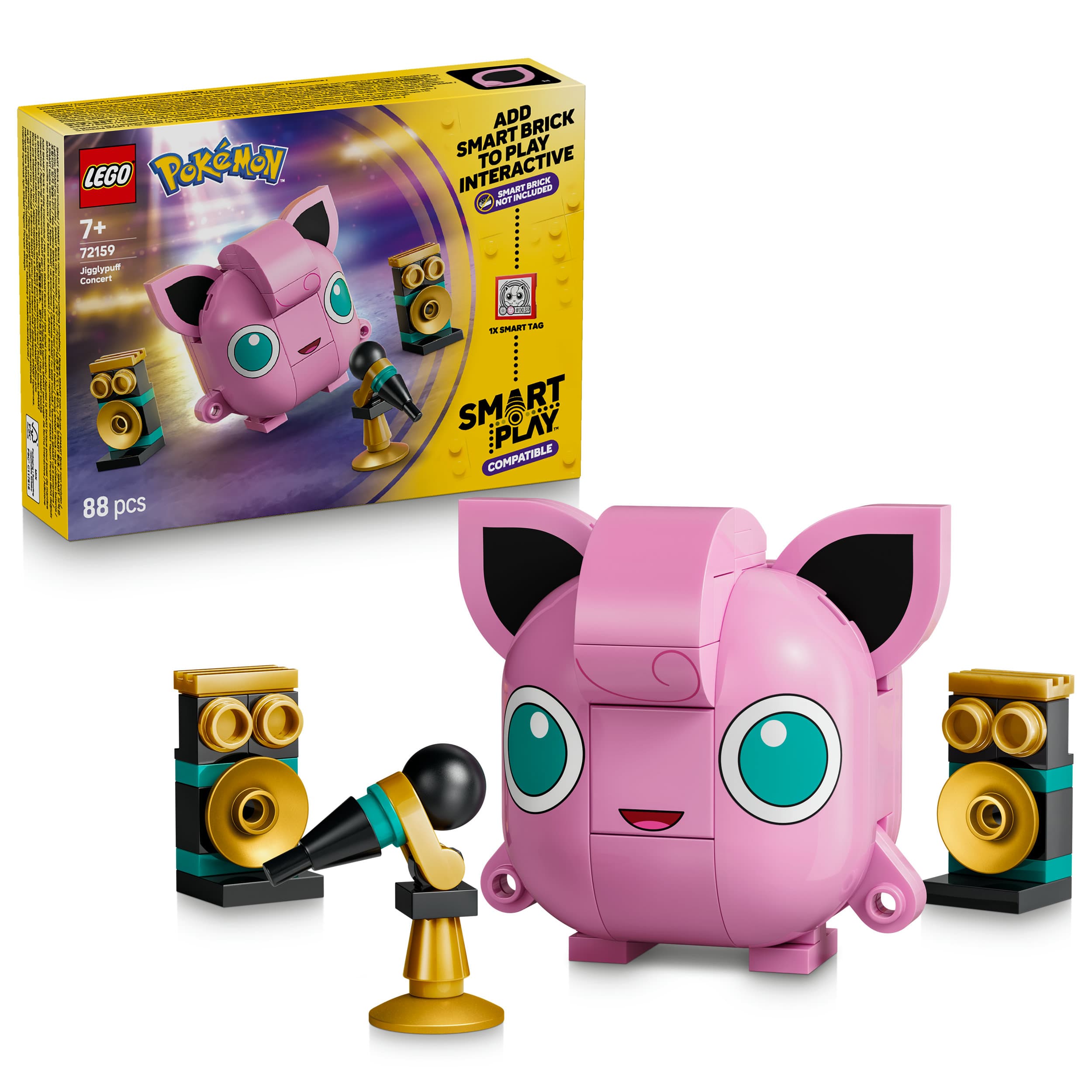 LEGO Pokémon SMART Play: Pummeluff-Konzert kompatibles Set 72159