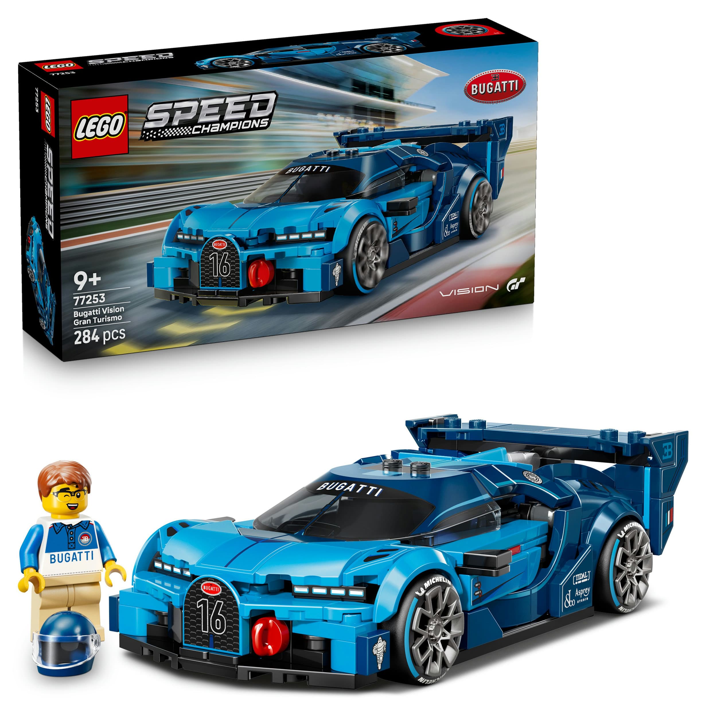 LEGO 77253 Speed Champions Bugatti Vision Gran Turismo Hypersportwagen