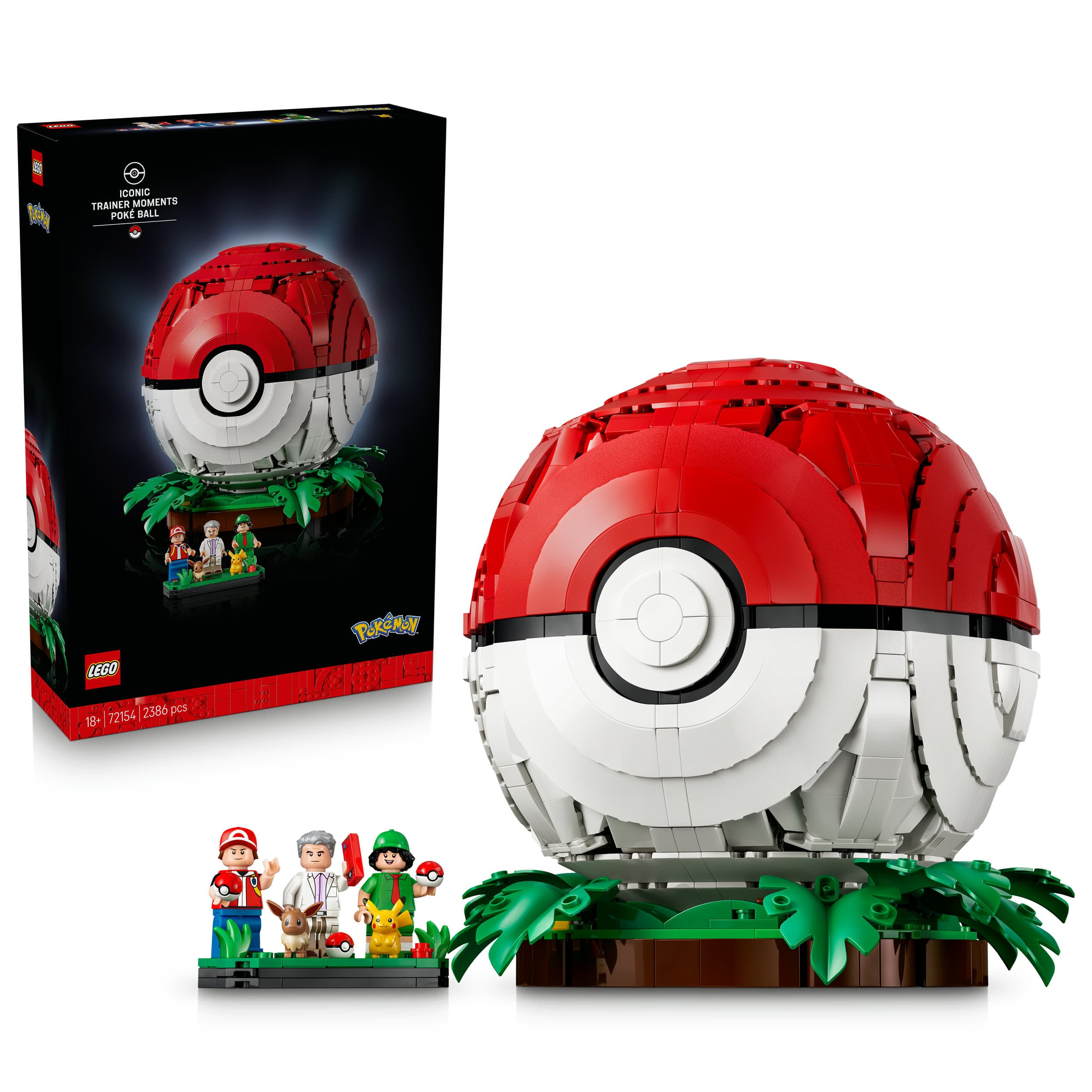 LEGO Pokémon Pokéball mit Beeindruckenden Trainermomenten Modellbau 72154