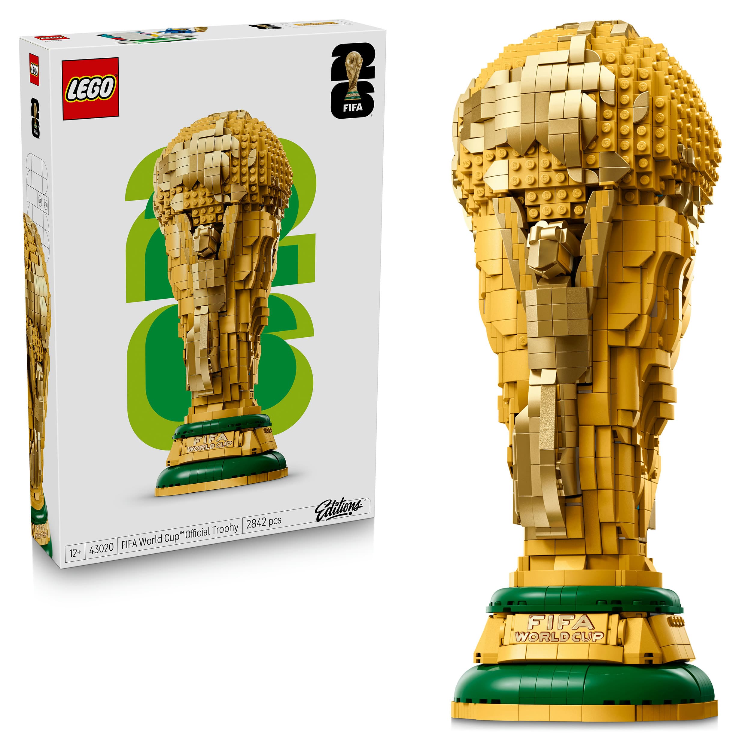 LEGO Editions 43020 Offizieller Pokal der FIFA Fußball-Weltmeisterschaft