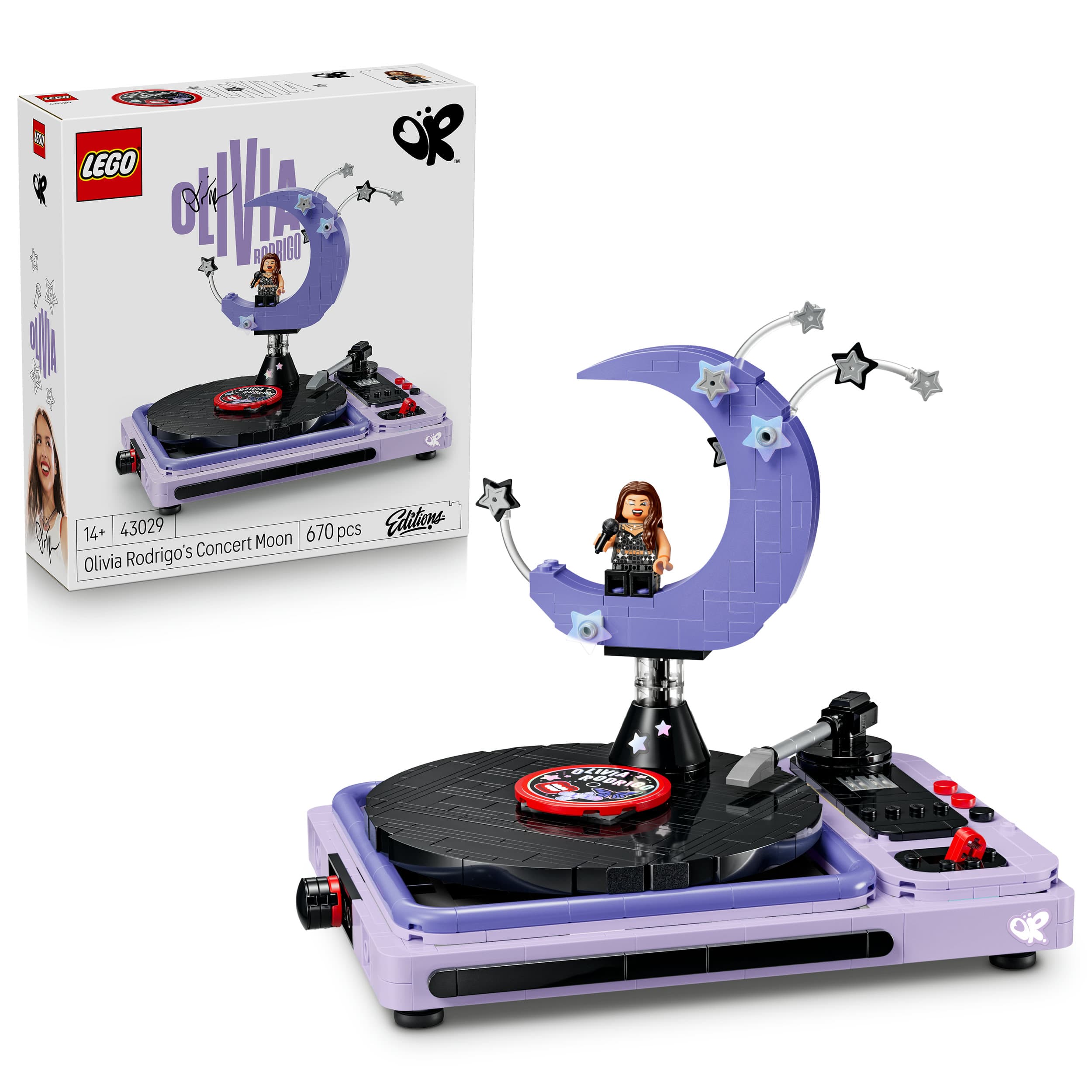 LEGO Editions Olivia Rodrigos Konzertmond Modellbau - 43029