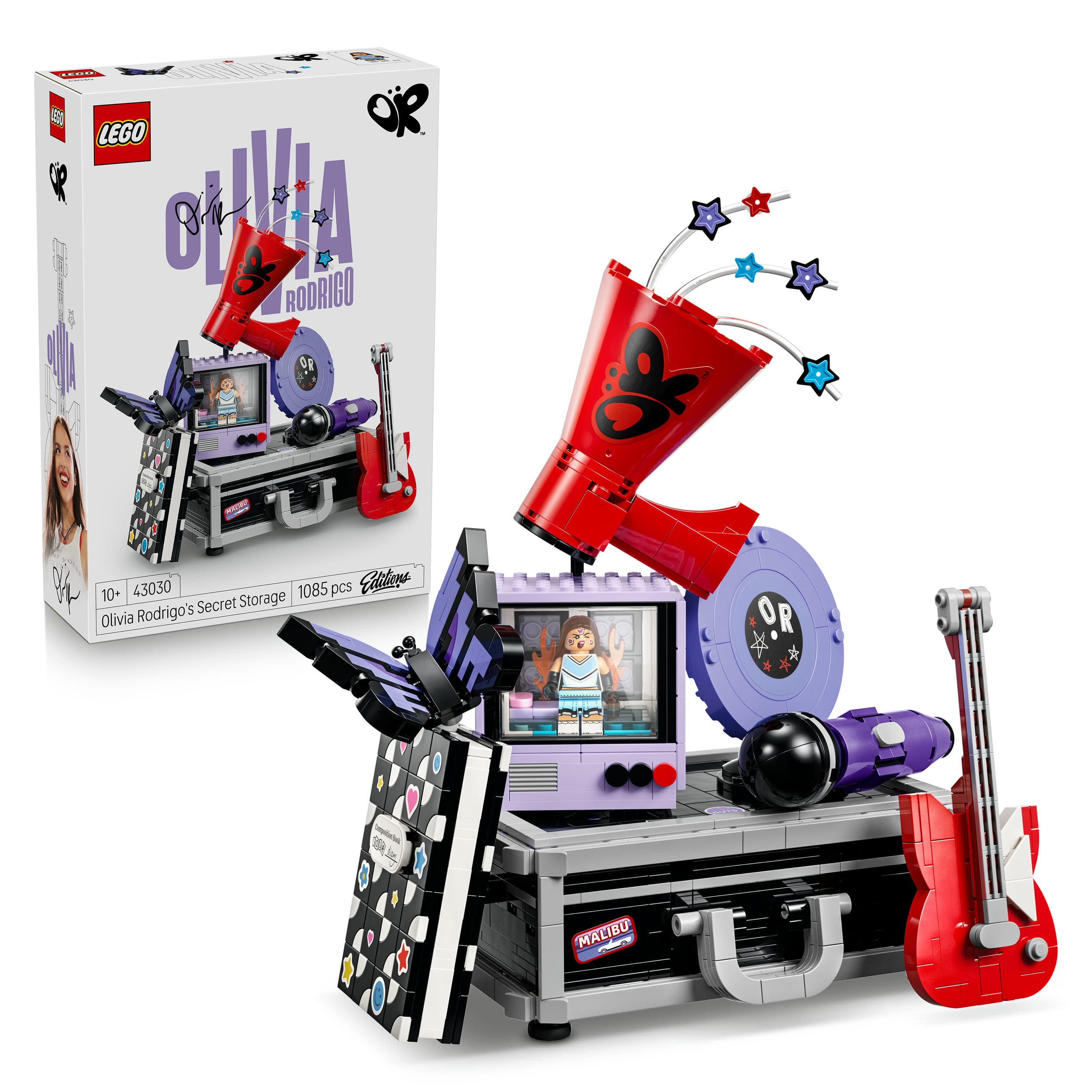 LEGO Editions Olivia Rodrigos Geheimer Koffer Spielzeug Modellbau 43030