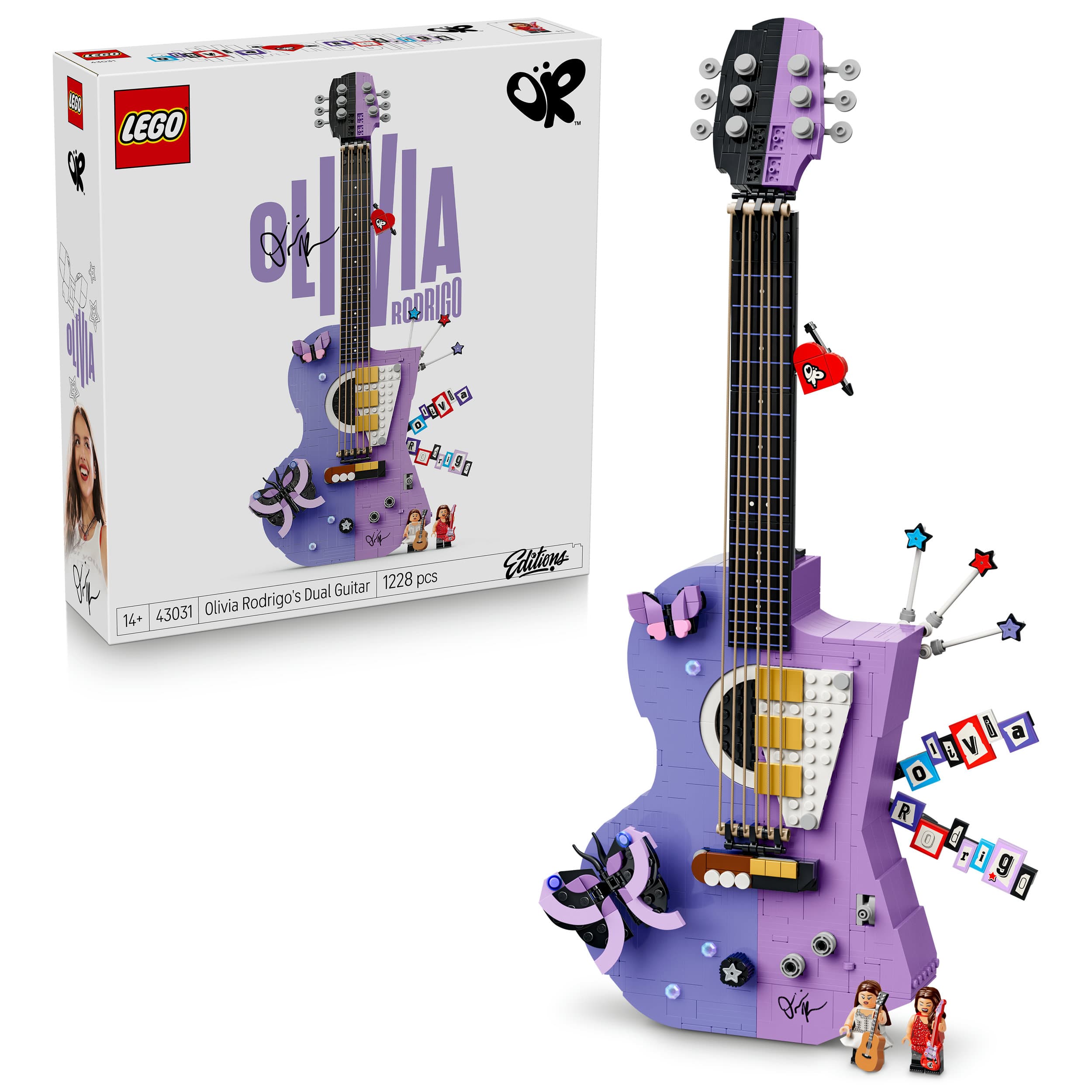 LEGO Editions Olivia Rodrigos Gitarre Spielzeug Modellbau 43031