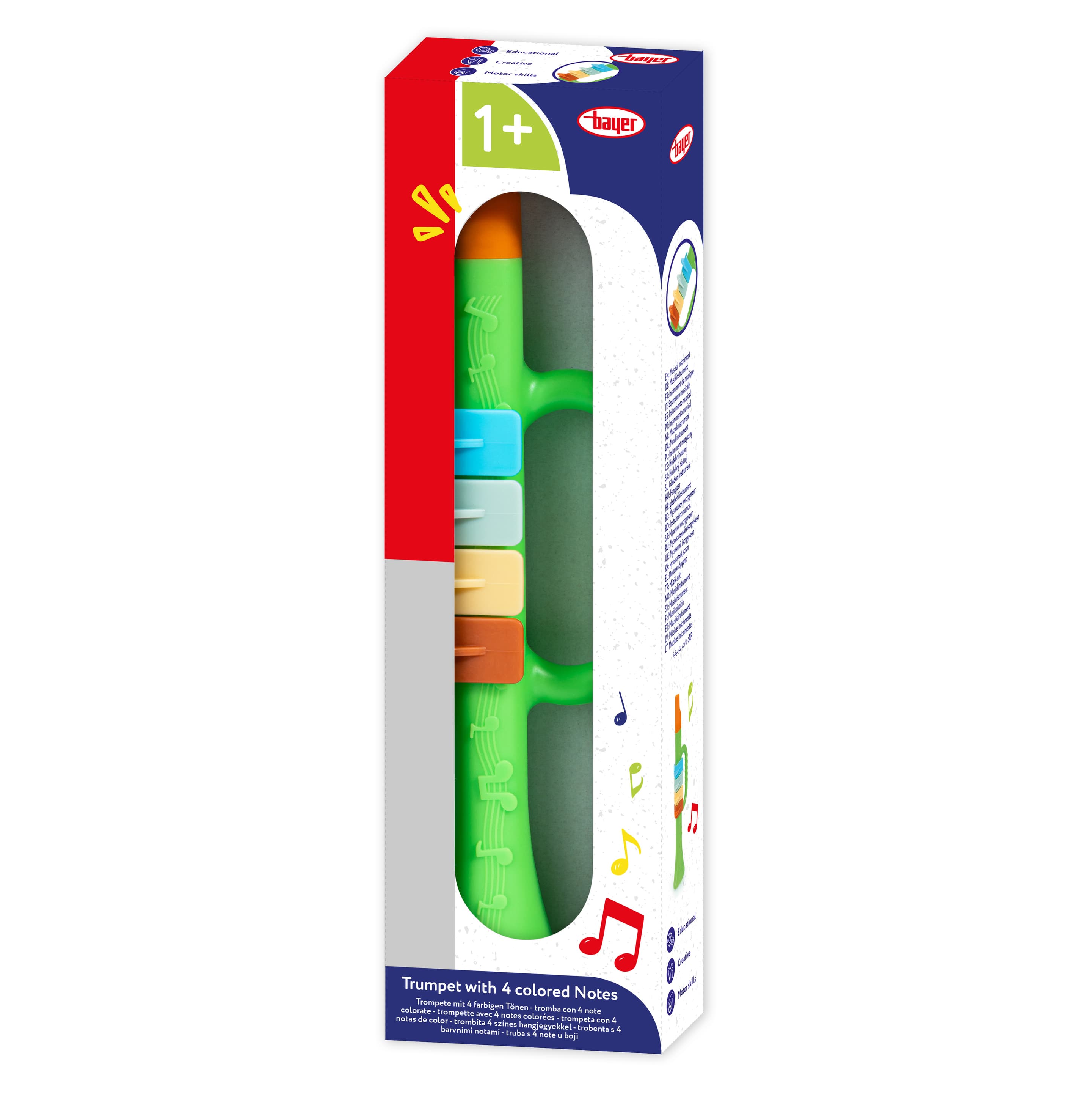 Bayer Design Trompete für Kinder, grün